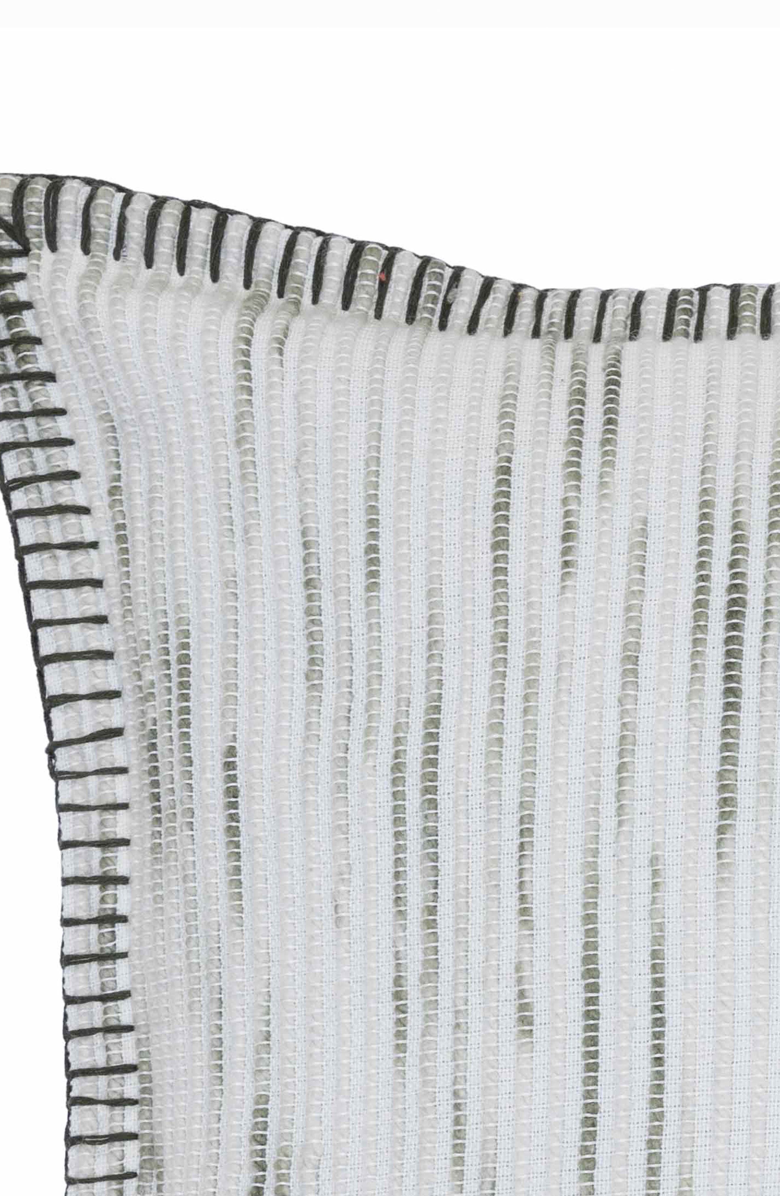 Tahari Polly Blanket Stitch Throw Pillow