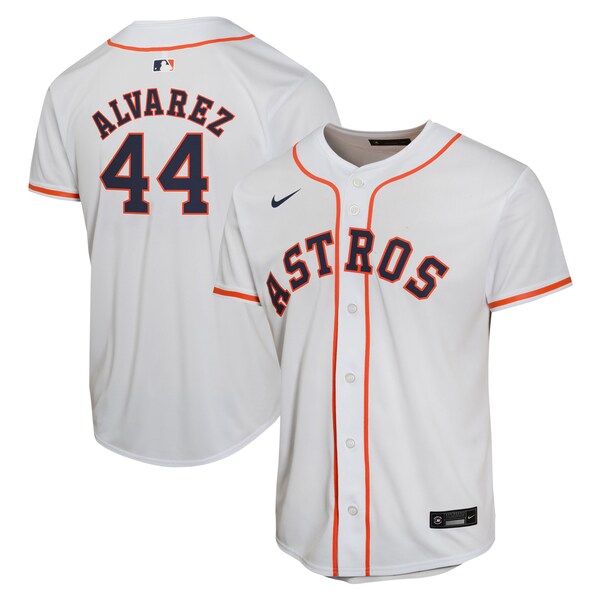 Yordan Alvarez Houston Astros Nike Youth Home Game Player Jersey - White