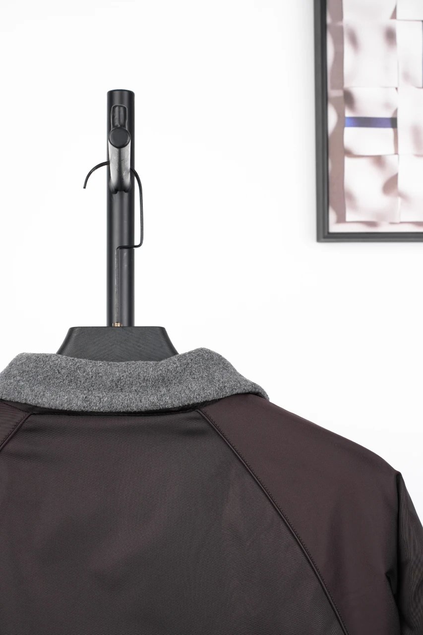 Miu Miu Dark Grey Reversible Fleece Bomber Jacket product photo from LabelPicks