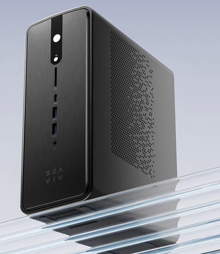 SEAVIV R1 Mini PC (2025) Ryzen AI Max+ 395 128GB+1TB LPDDR5X Desktop Computer - GreshamTech