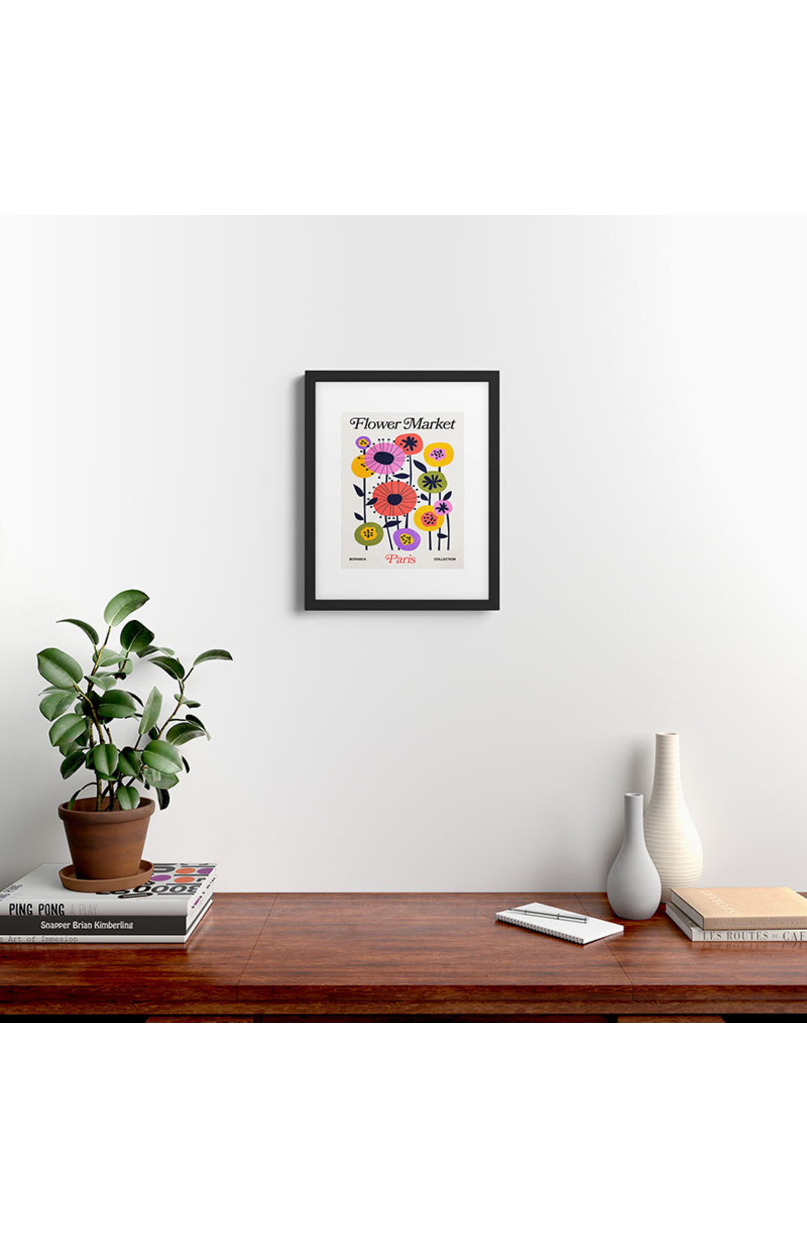 Deny Designs 'Paris Botanica Edition' by Ayeyokp Framed Wall Art