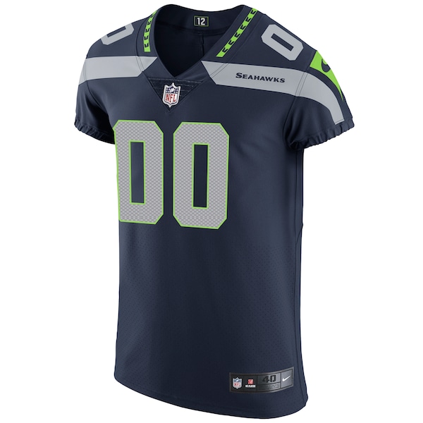Seattle Seahawks Nike Vapor Untouchable Custom Elite Jersey - College Navy