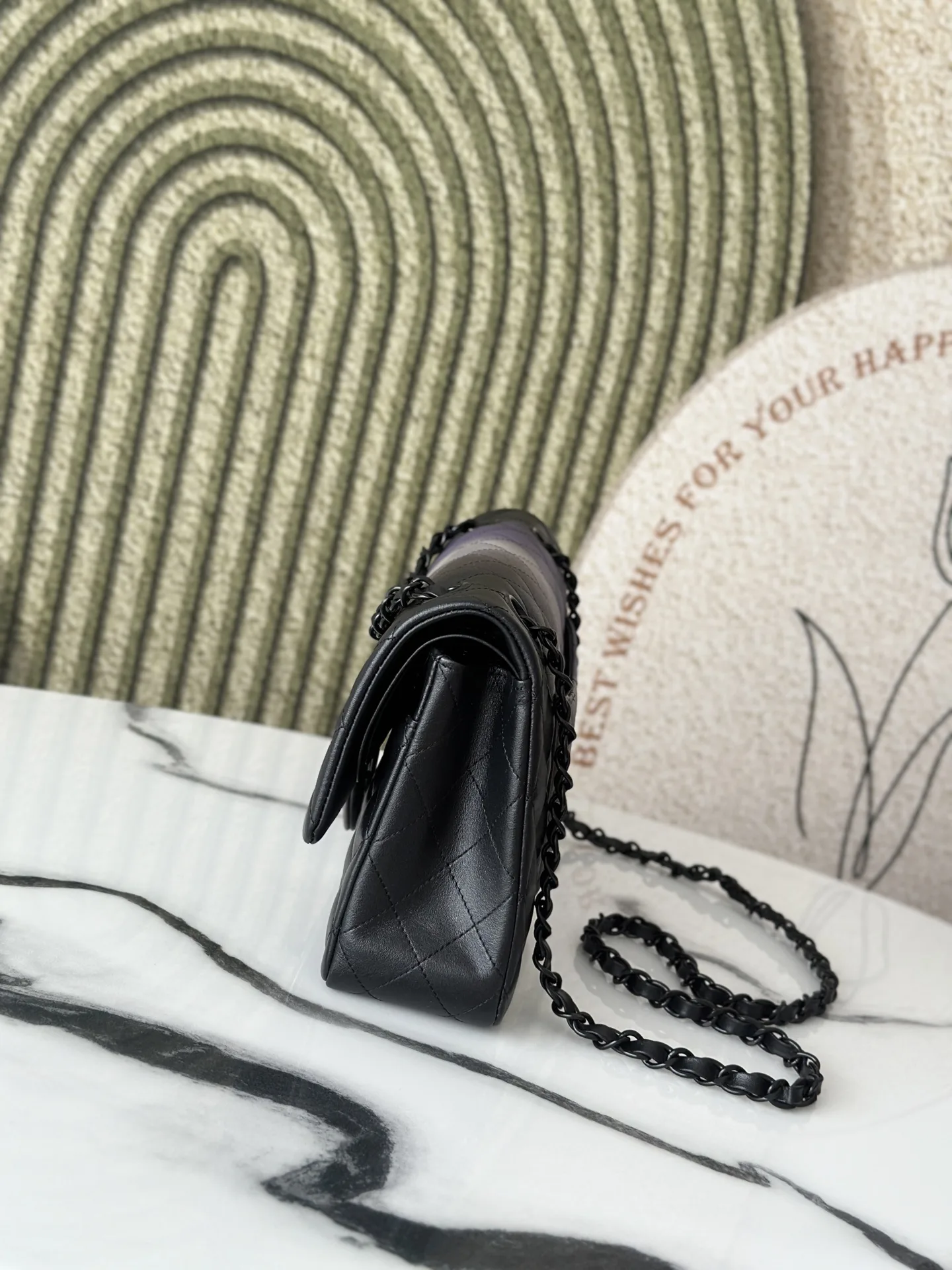 Chanel Classic Flap Black Lambskin Shoulder Bag product photo from LabelPicks