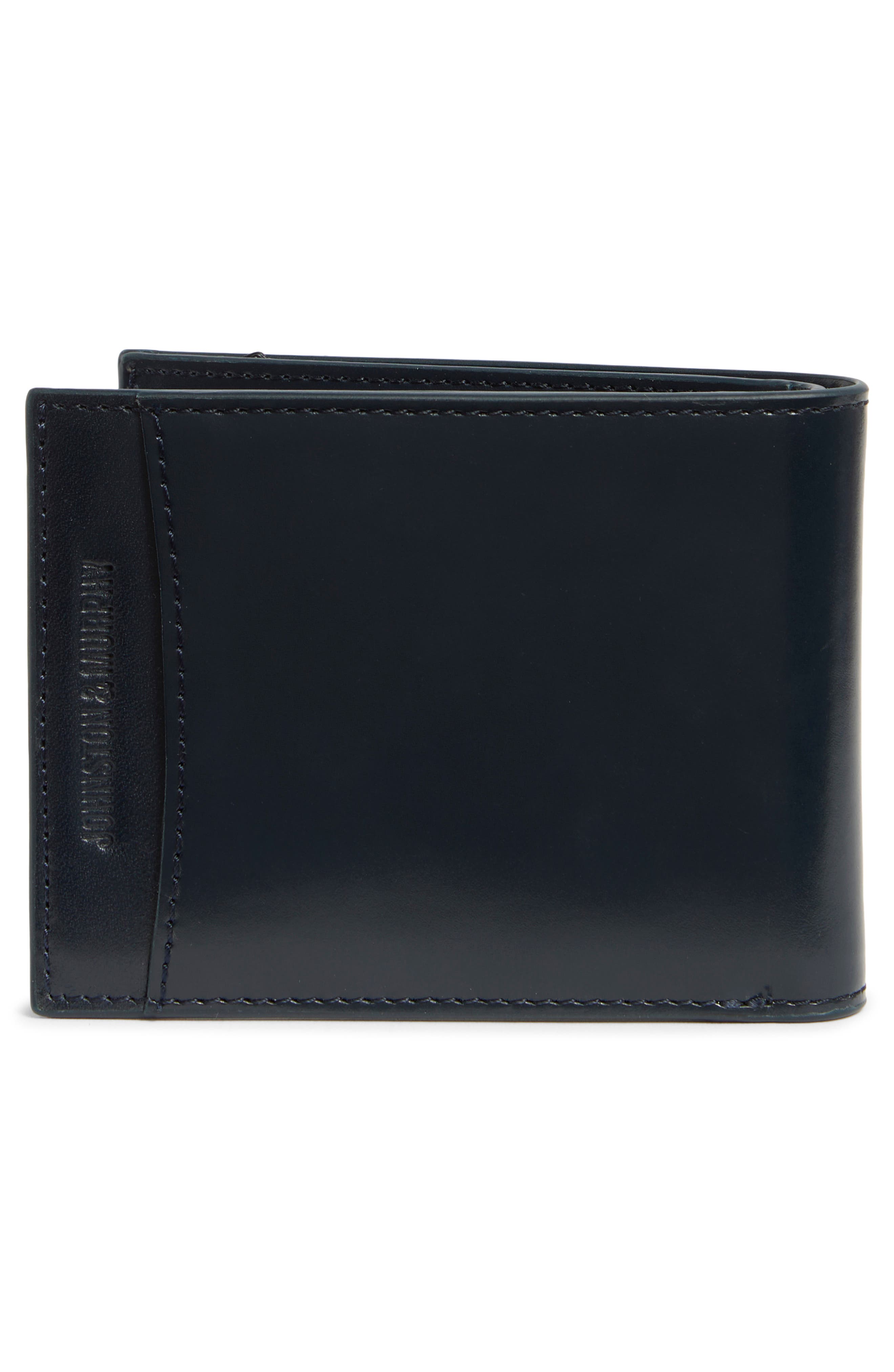 Johnston & Murphy Brushoff Bifold Leather Wallet