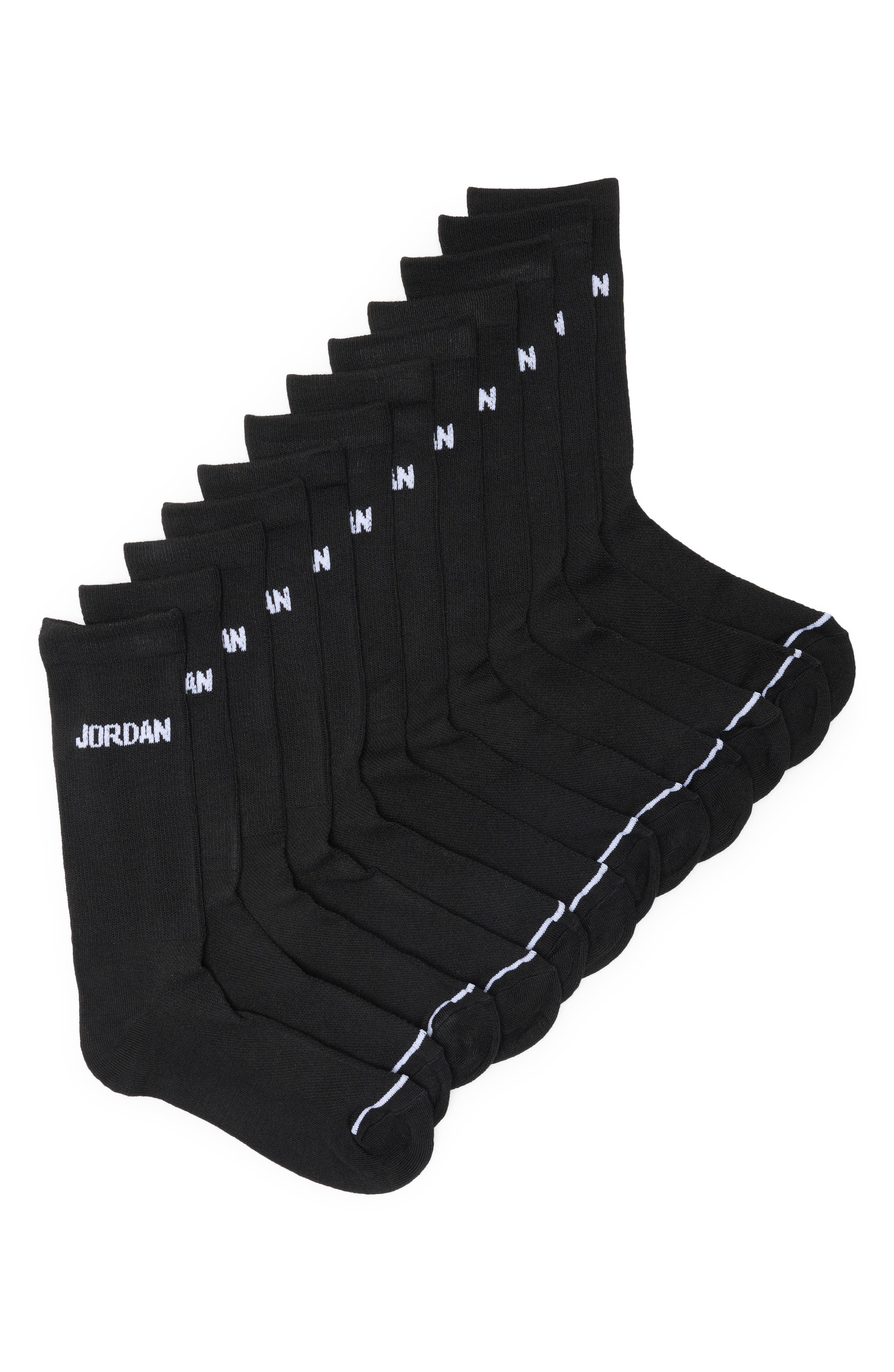 Jordan Kids' Jumpman 6-Pack Crew Socks