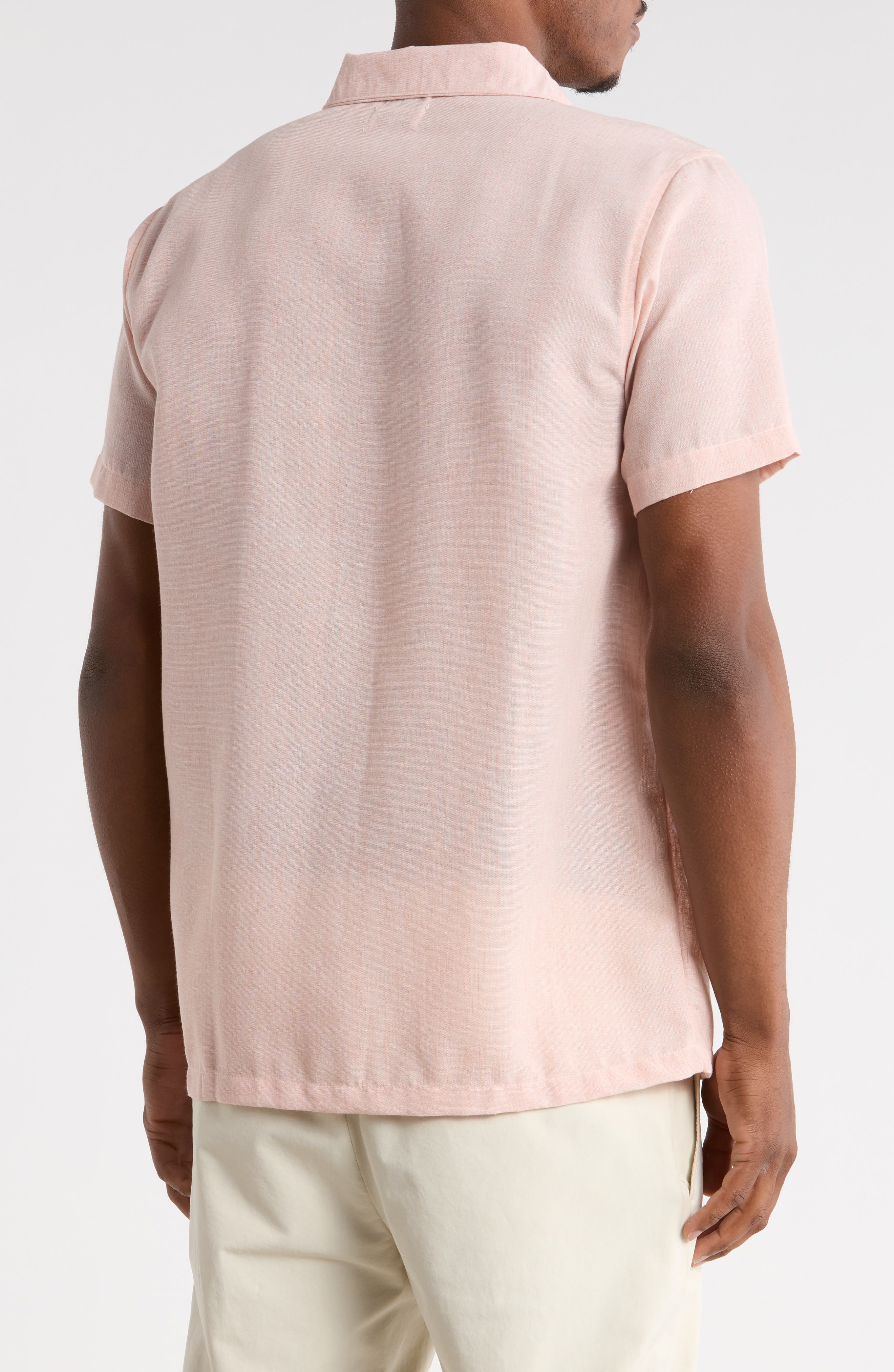 Hurley Yarn Dye Textured Short Sleeve Shirt