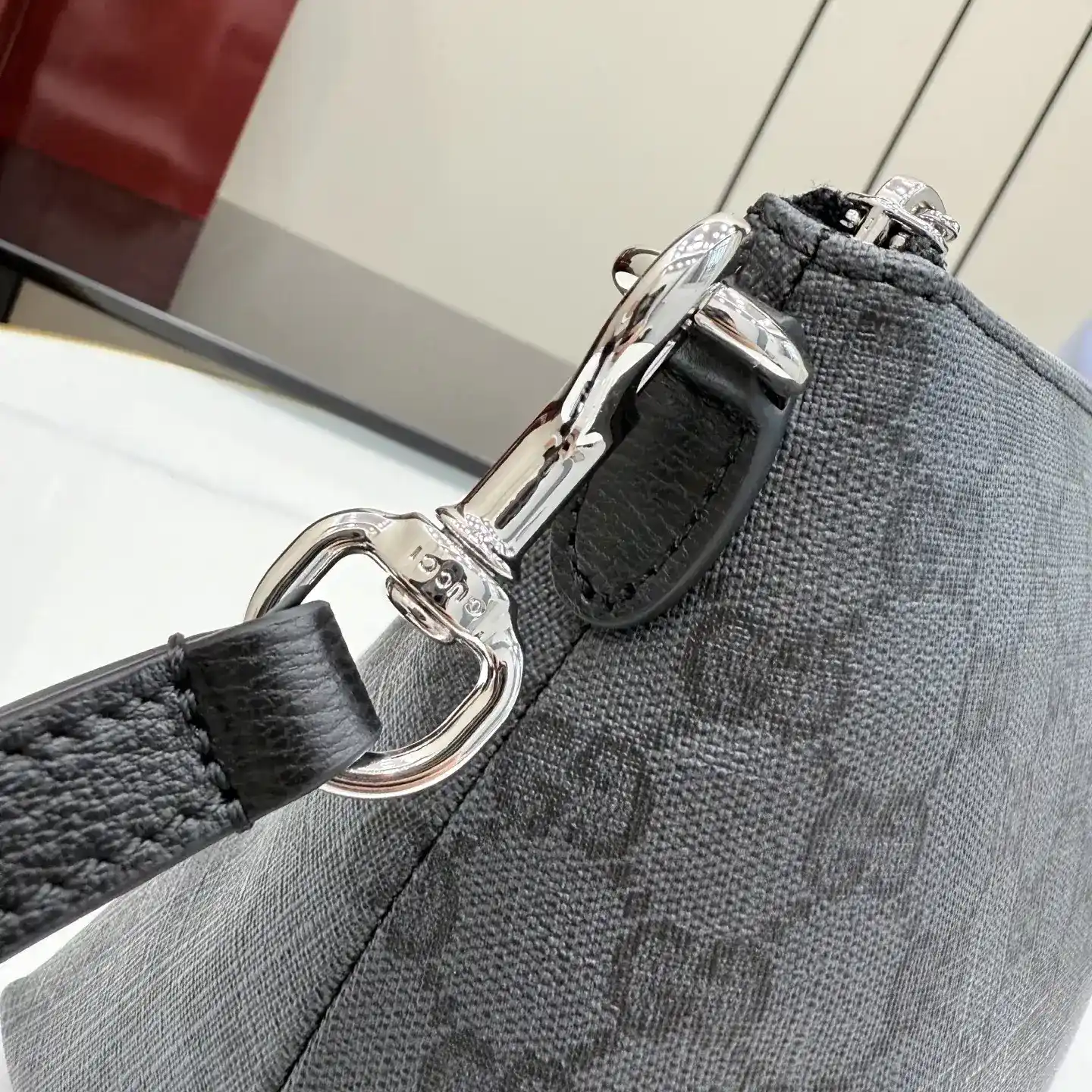 Gucci Black Generation Canvas and Leather Clutch product photo from LabelPicks