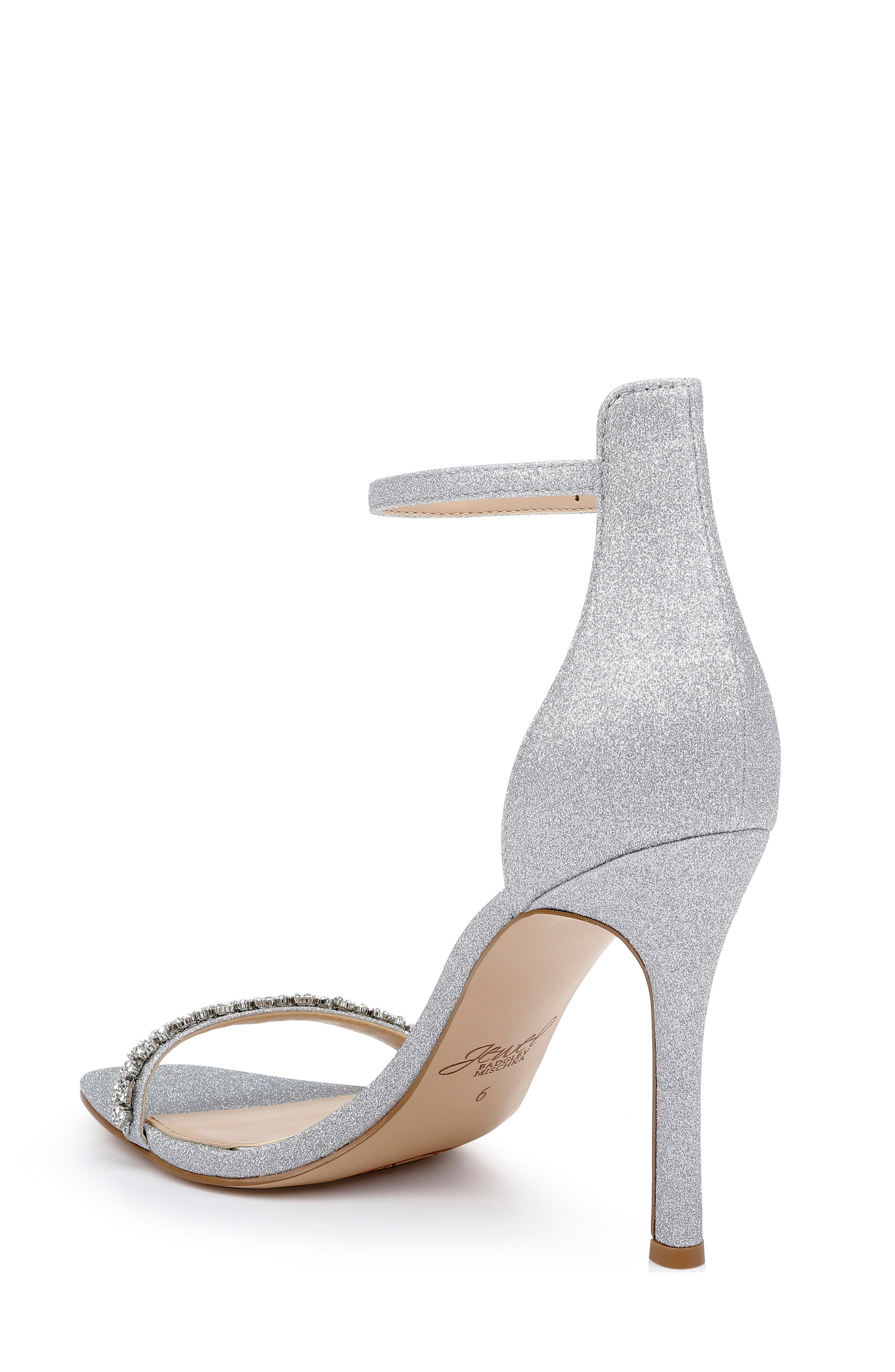 Jewel Badgley Mischka Adriane Jeweled Strap Sandal