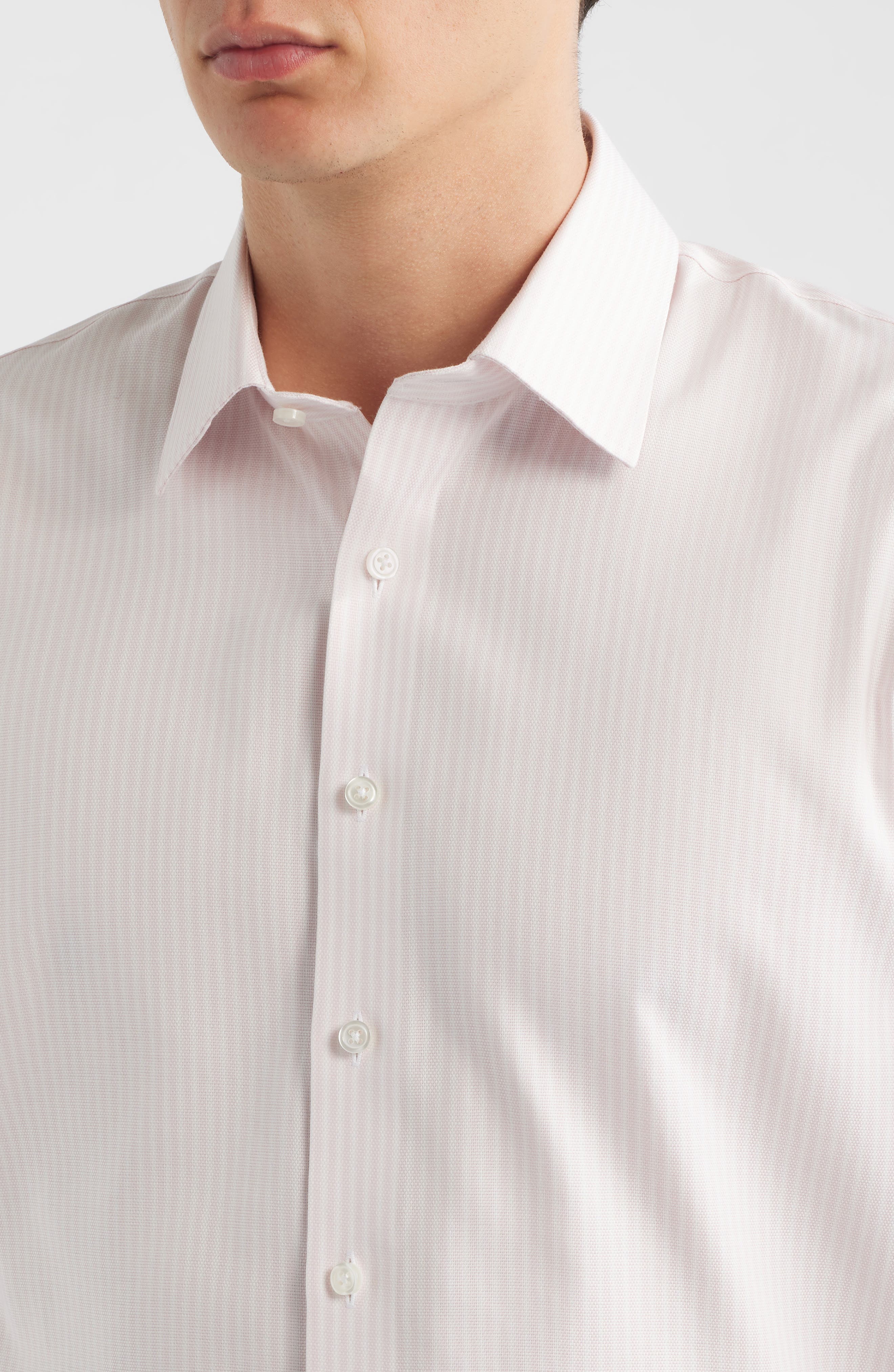 NORDSTROM RACK Premium Trim Fit Dress Shirt