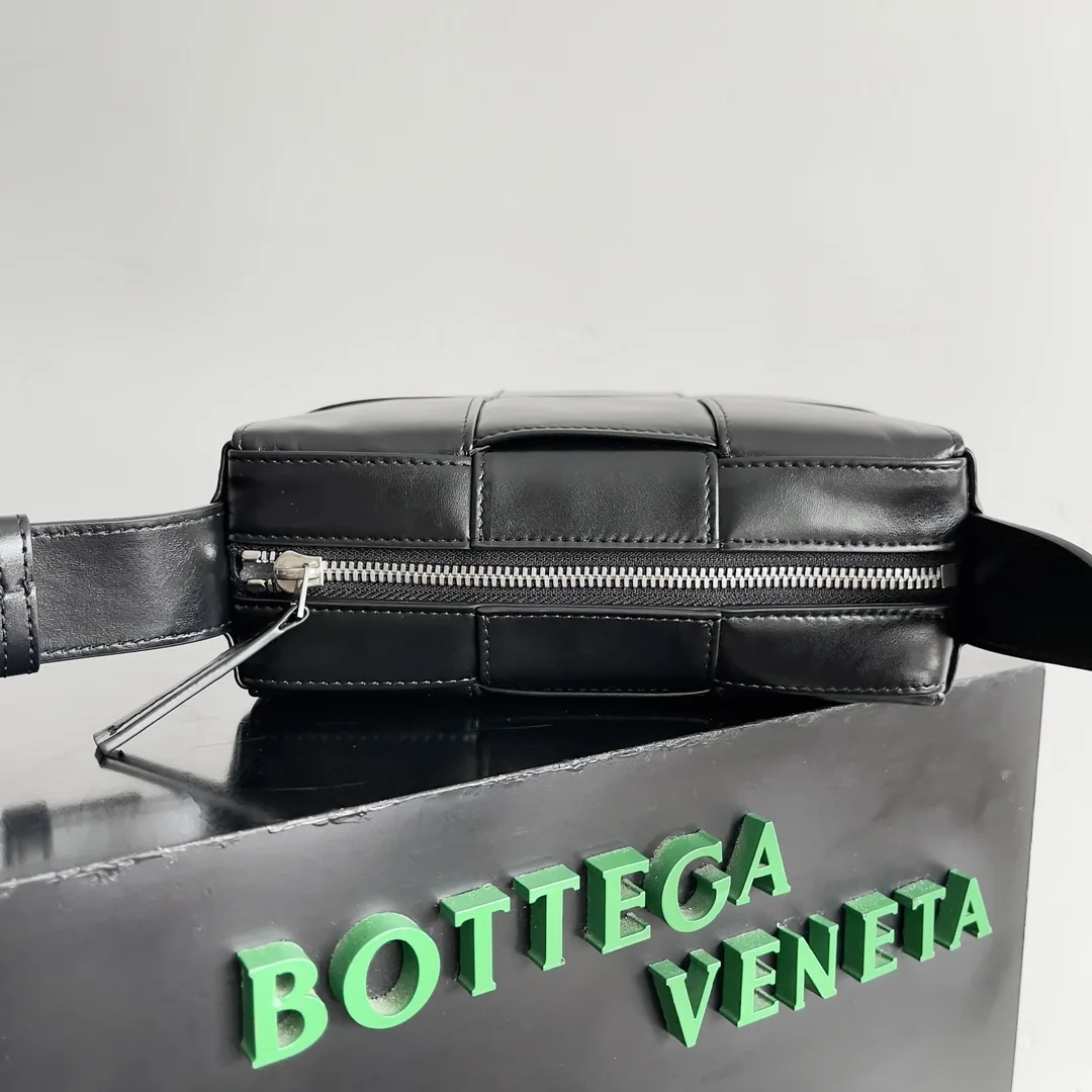 Bottega Veneta Cassette Intrecciato Woven Leather Crossbody Bag product photo from LabelPicks