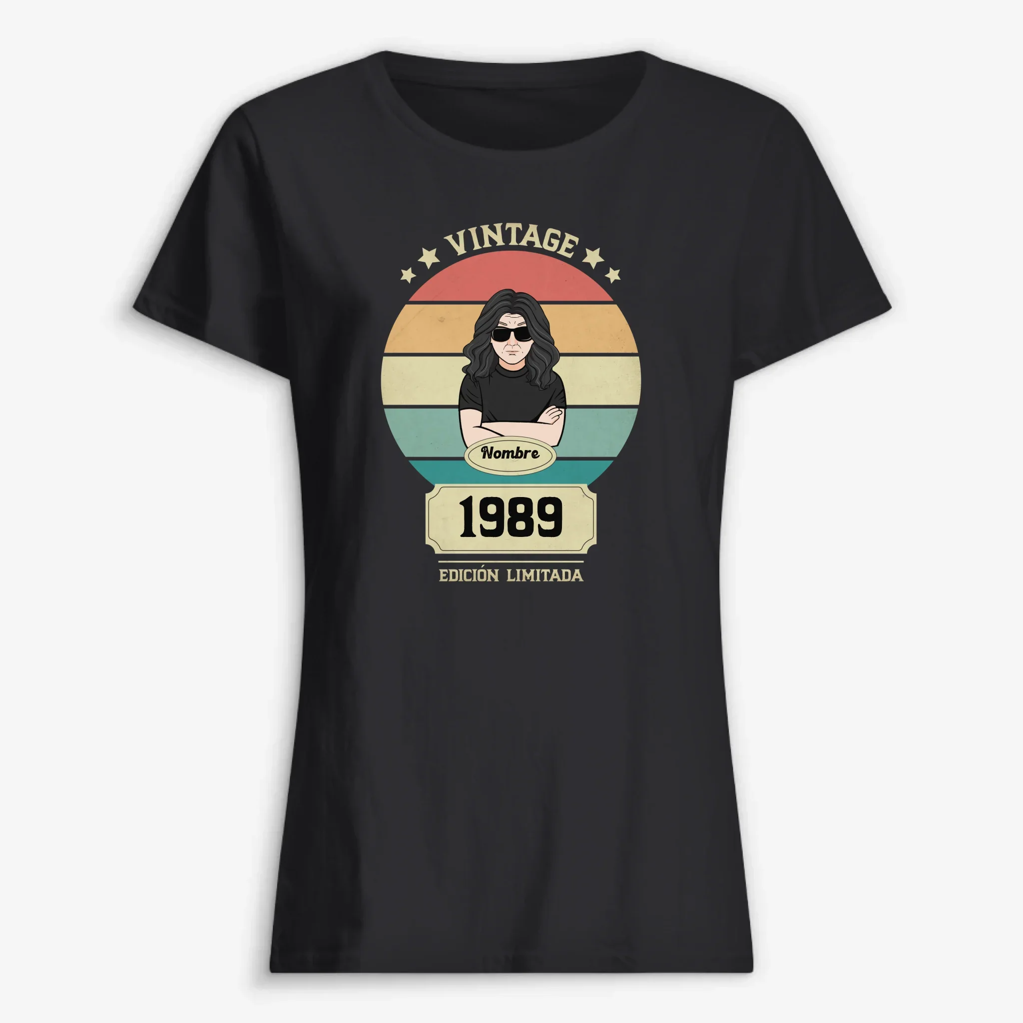 Personalizar Camisetas Para mujeres - Regalo para mamá de cumpleaños año personalizado