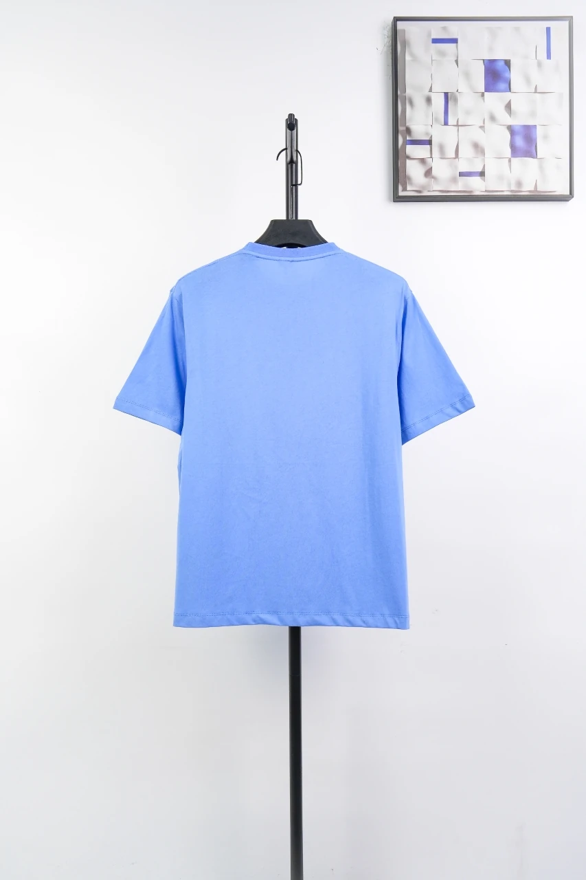 LOEWE Blue Tonal Anagram Embroidered T-Shirt product photo from LabelPicks