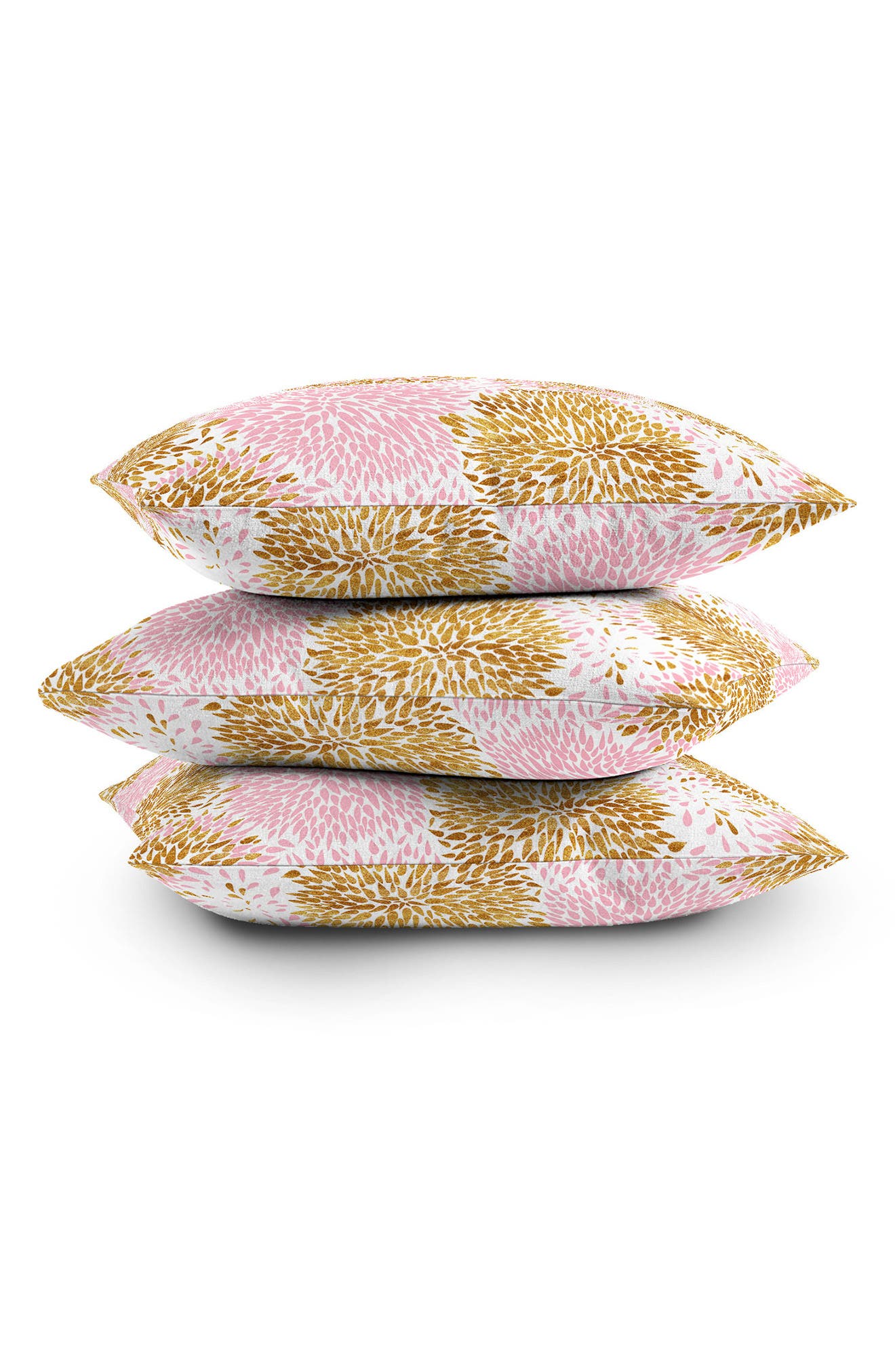 Deny Designs Marta Barragan Camarasa Abstract Flowers Square Throw Pillow
