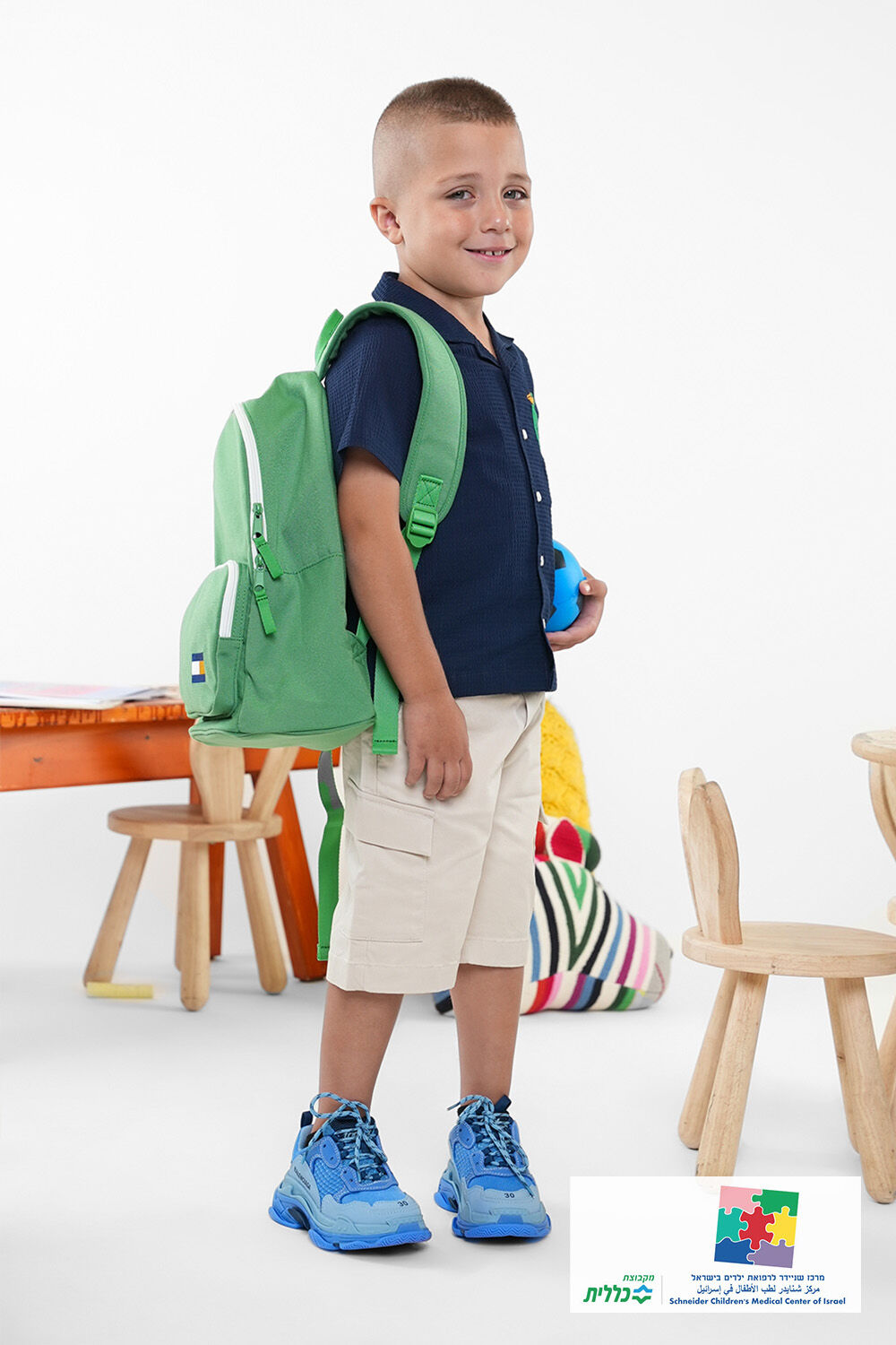 BALENCIAGA KIDS נעלי סניקרס טריפל אס - מידות 23-33