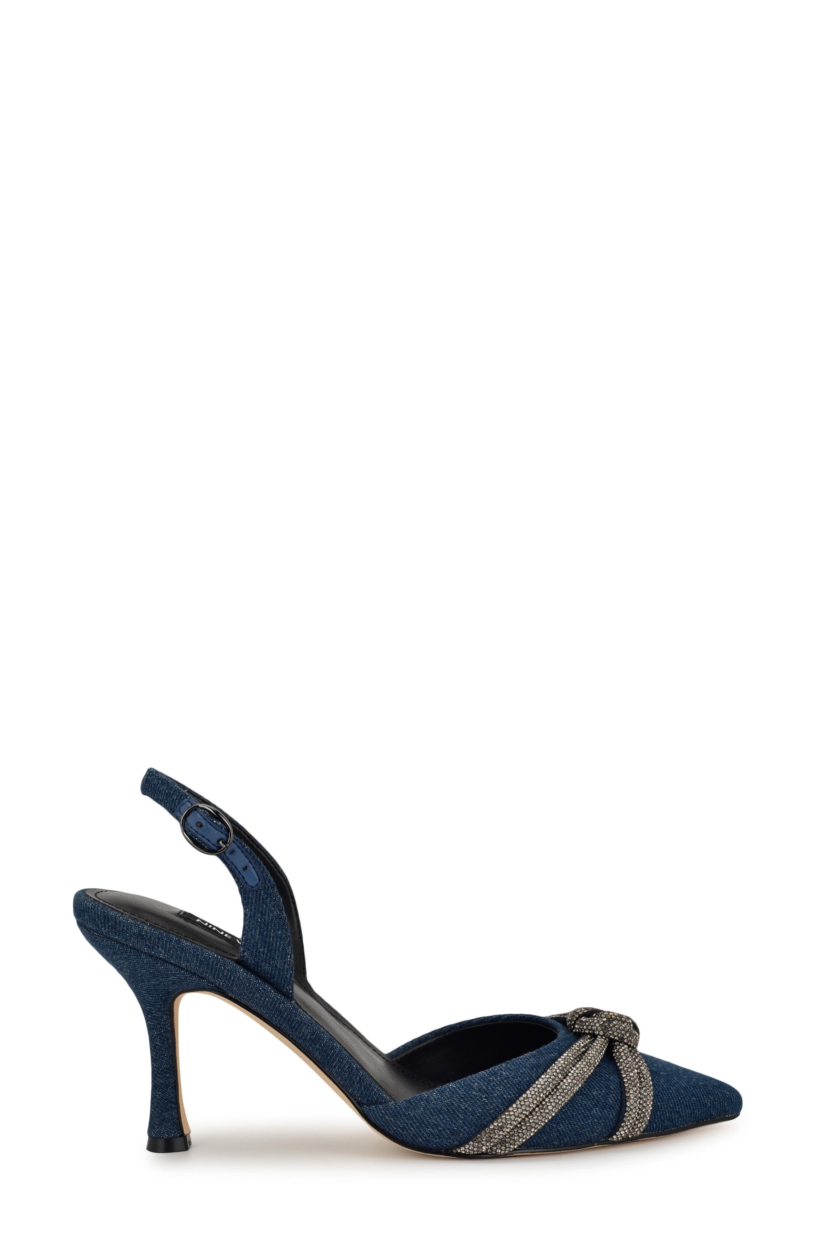Nine West Deby Pointed Toe Slingback Pump