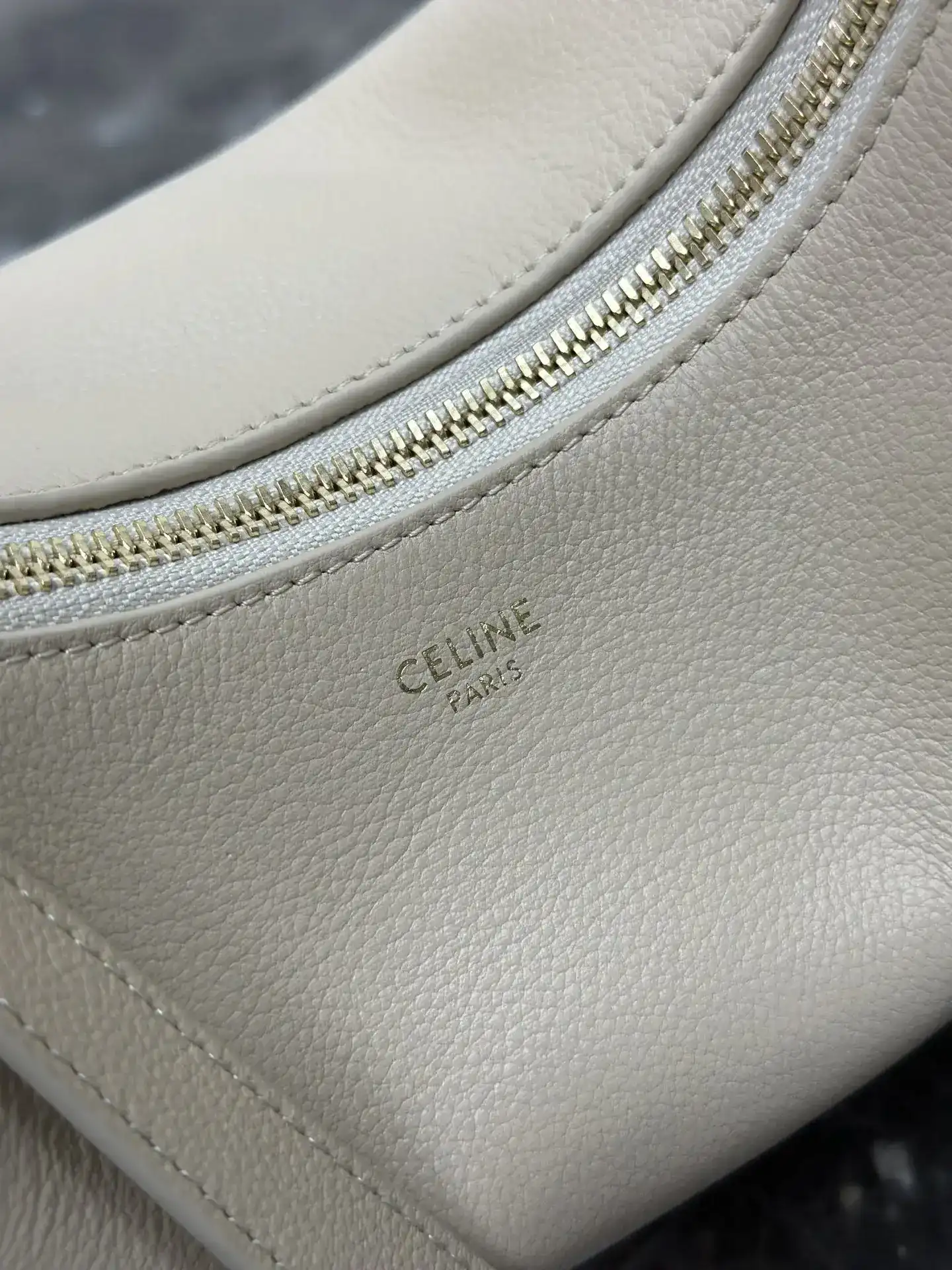 Celine Grained Leather Hobo Bag product photo from LabelPicks