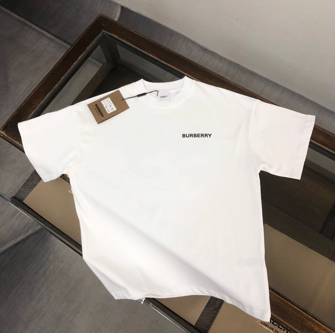 0519 Classic letter prints t-shirt