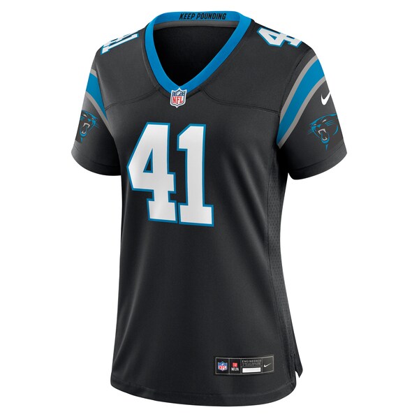 Matthias Farley Carolina Panthers Nike Women's  Game Jersey -  Black