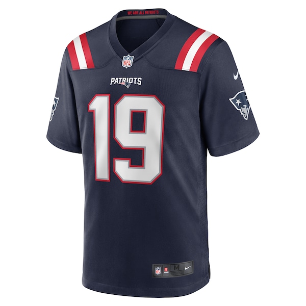 Joe Milton III New England Patriots Nike  Game Jersey -  Navy