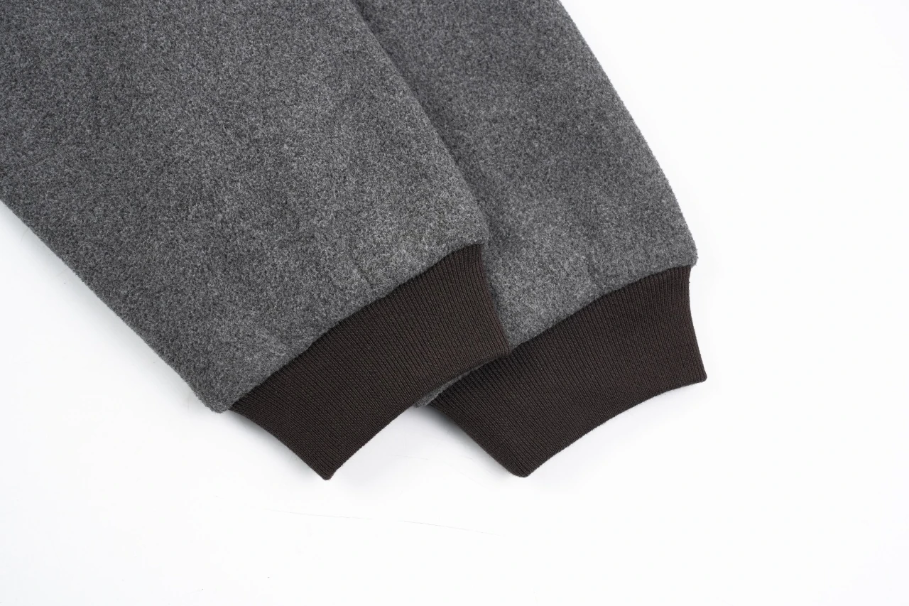 Miu Miu Dark Grey Reversible Fleece Bomber Jacket product photo from LabelPicks