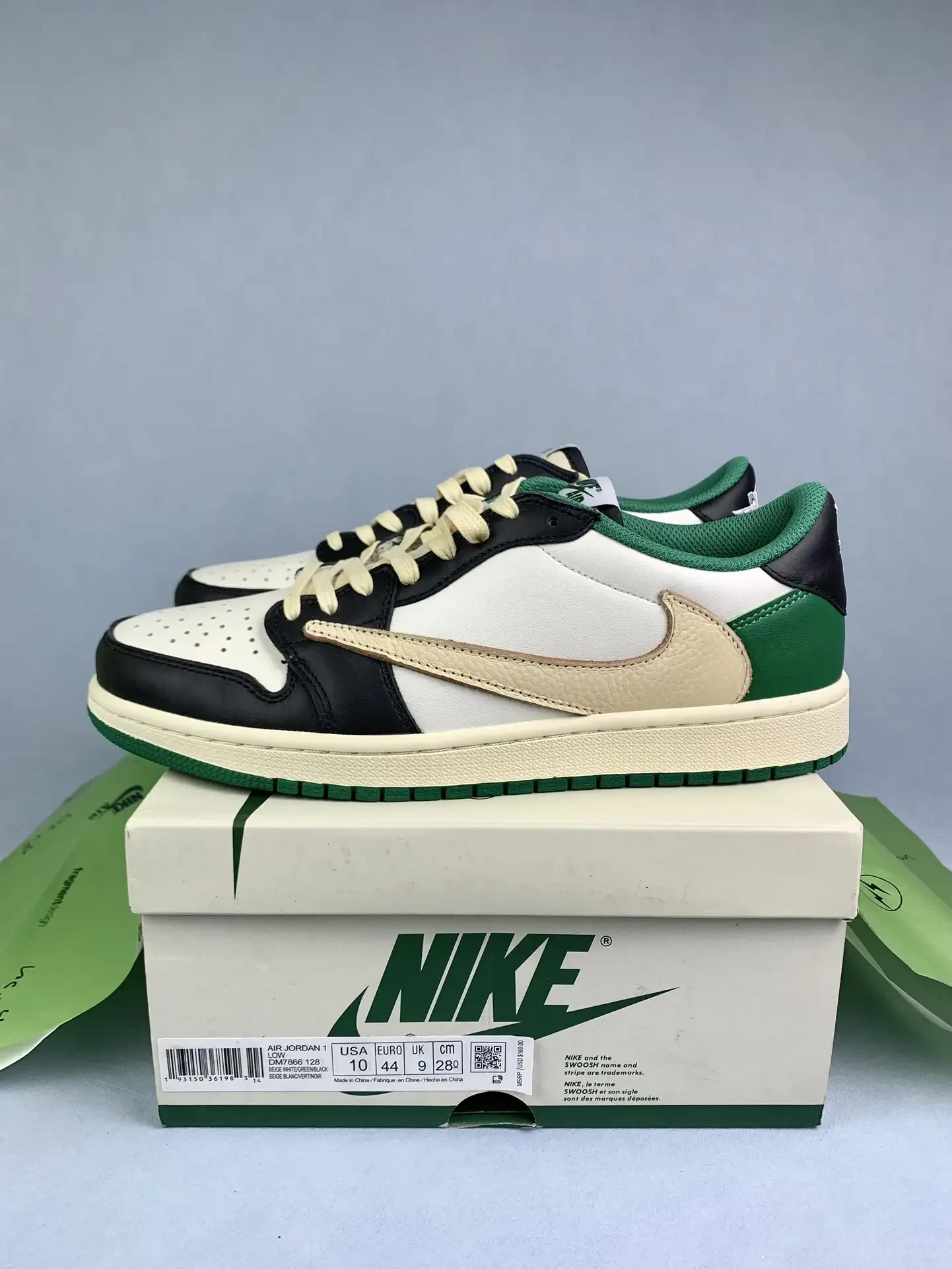 Travis Scott x Air Jordan 1 Low OG Custom Shoes product photo from LabelPicks