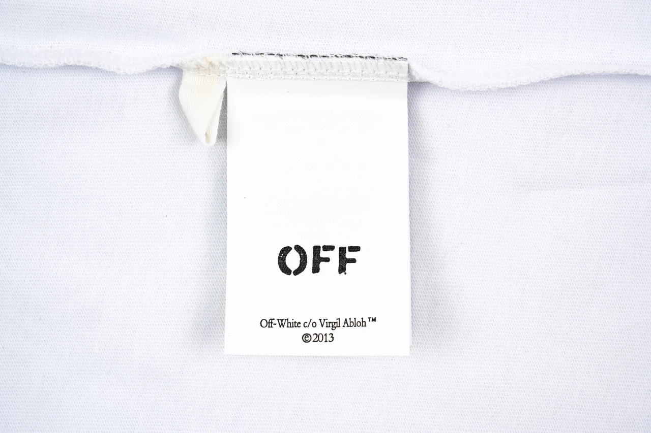 Off-White White Blue Spray Arrow T-Shirt product photo from LabelPicks