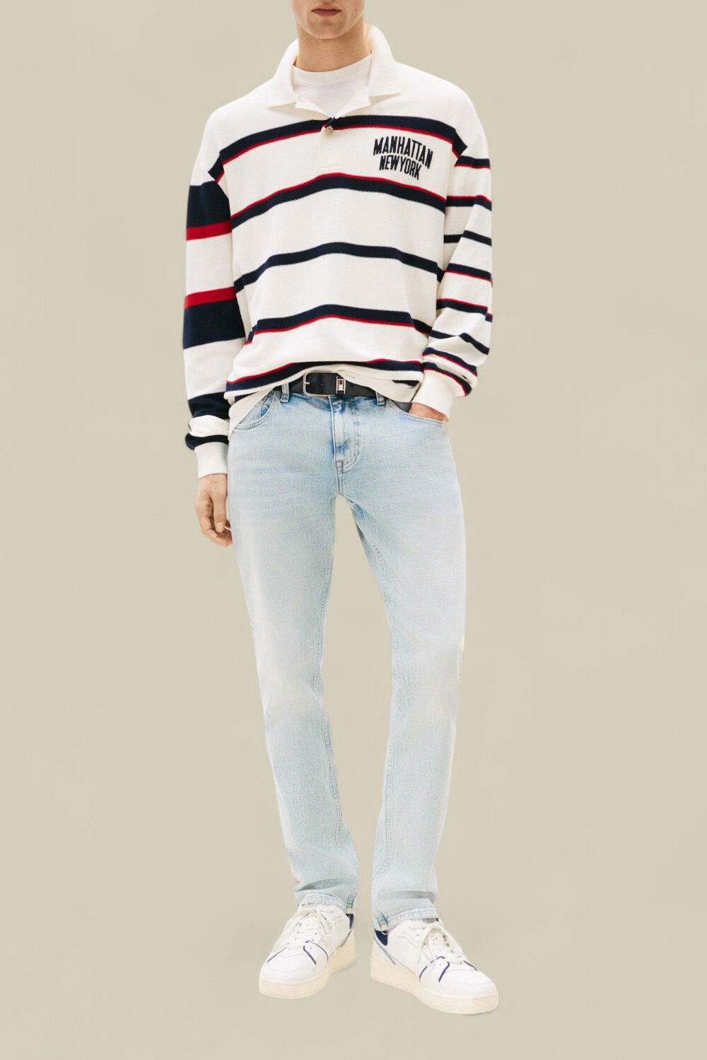 TOMMY HILFIGER מכנסי ג'ינס סלים פיט