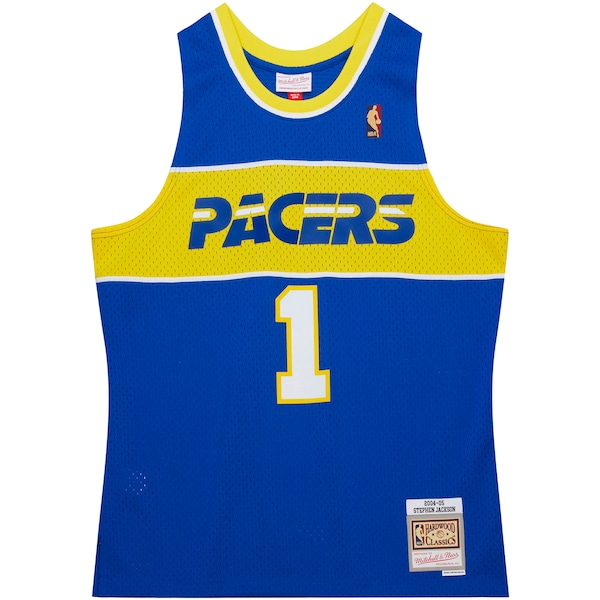 Stephen Jackson Indiana Pacers  2004/05 Hardwood Classics Swingman Jersey - Royal