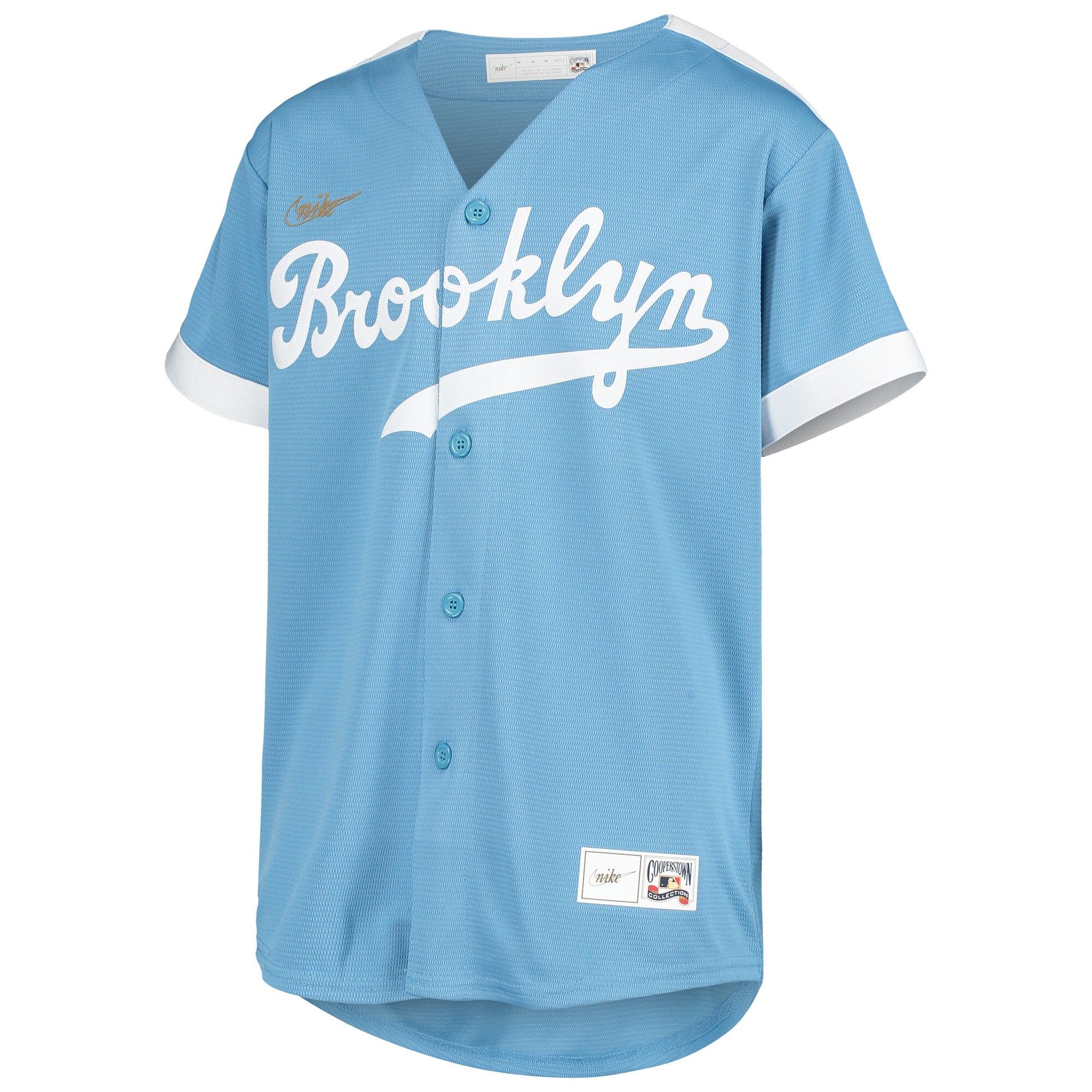 Jackie Robinson Brooklyn Dodgers Nike Youth Alternate Cooperstown Collection Player Jersey - Light Blue
