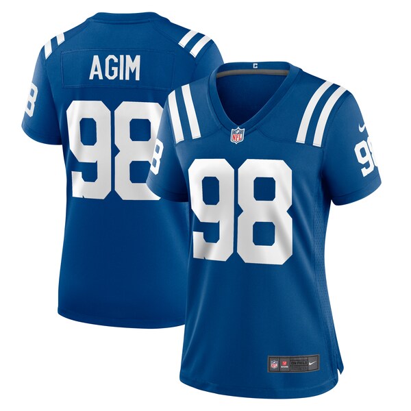 McTelvin Agim Indianapolis Colts Nike Women's Team Game Jersey -  Royal