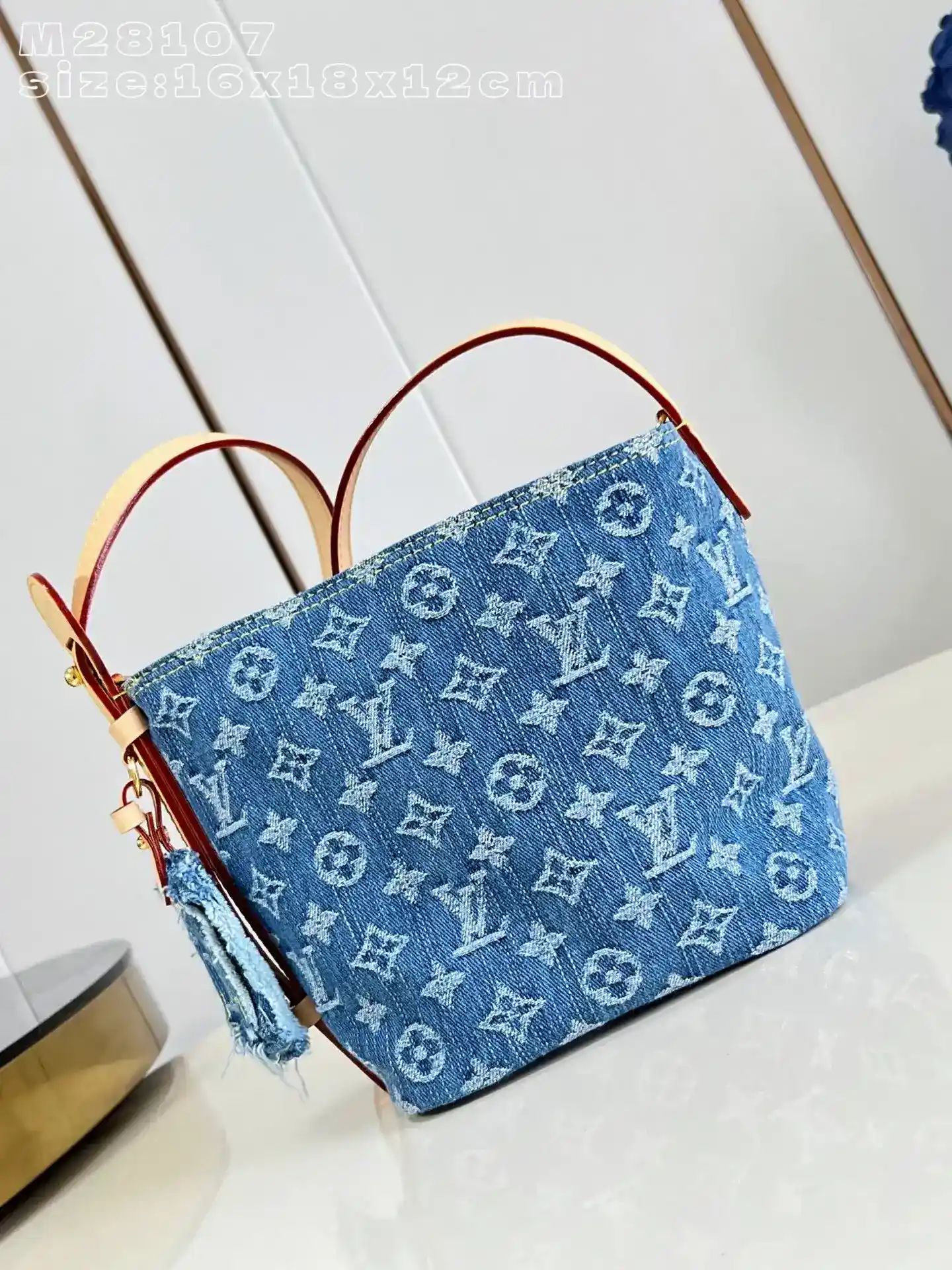 Louis Vuitton Denim Bucket Bag product photo from LabelPicks