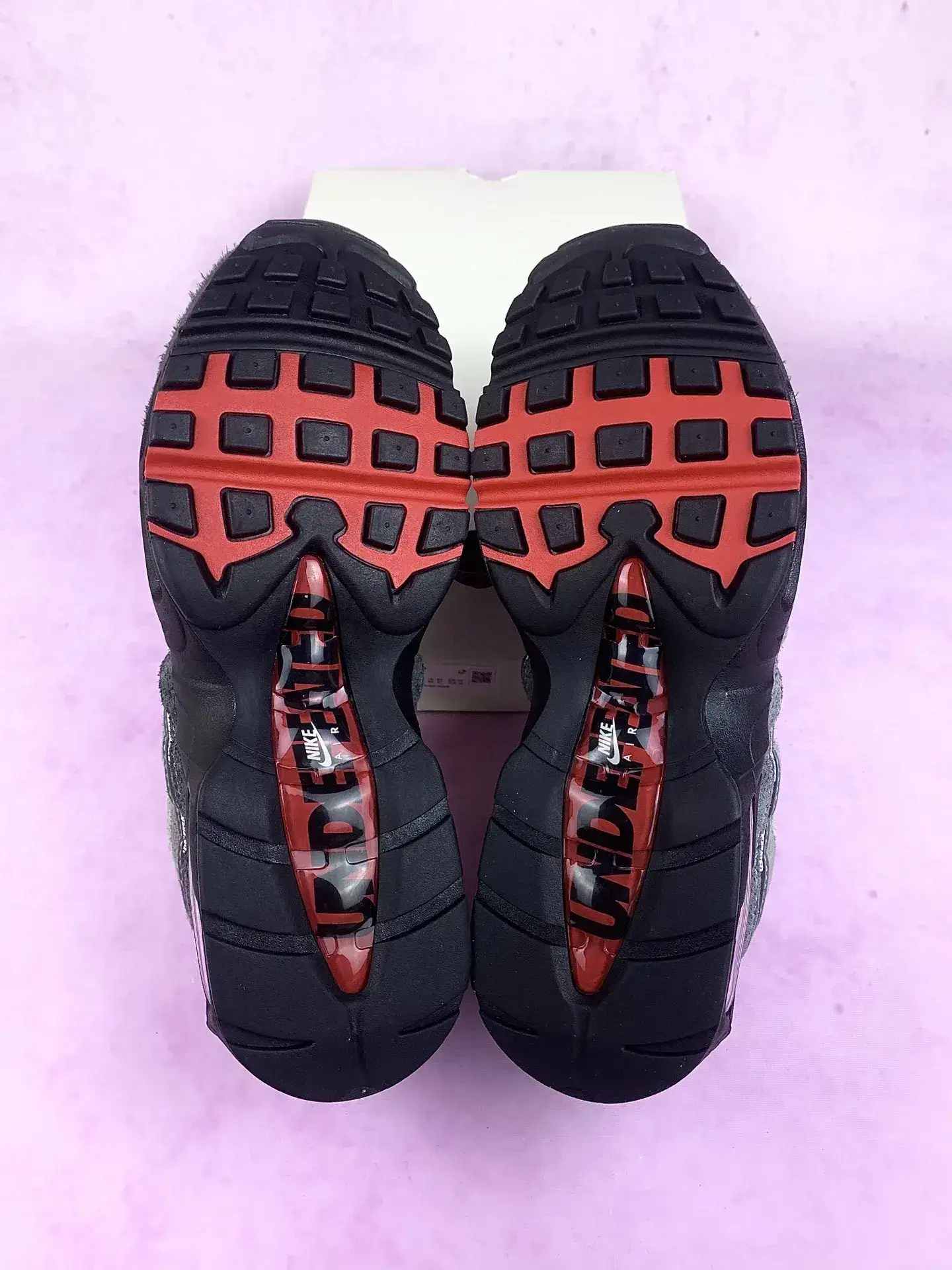 Undefeated x Nike Air Max 95 SP Geo 'Tokyo Bright Crimson' Shoes product photo from LabelPicks