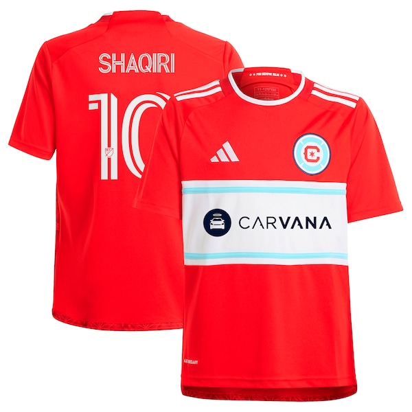 Xherdan Shaqiri Chicago Fire adidas Youth 2024 Return To Red Replica Player Jersey – Red