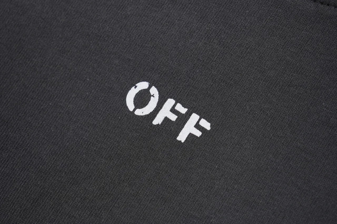Off-White Black Washed Madonna Back Graphic T-Shirt product photo from LabelPicks