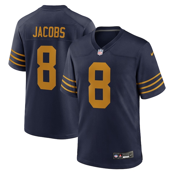 Josh Jacobs Green Bay Packers Nike The 1923 Classic Game Jersey - Navy/Green