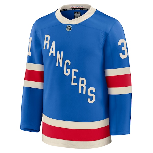 Igor Shesterkin New York Rangers  Centennial Premium Jersey - Blue