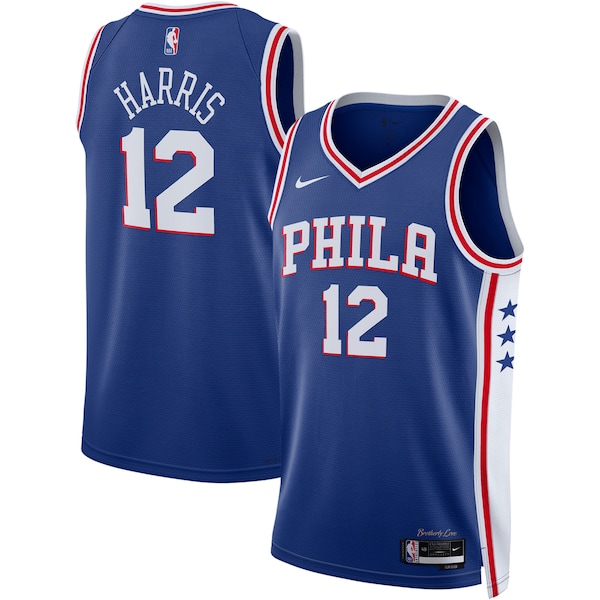 Tobias Harris Philadelphia 76ers Nike Unisex Swingman Jersey - Icon Edition - Royal