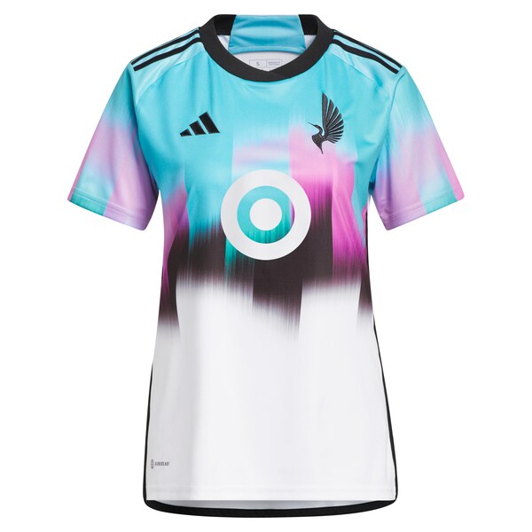 Minnesota United FC adidas Women's 2024 The Northern Lights Kit Replica Custom Jersey - White
