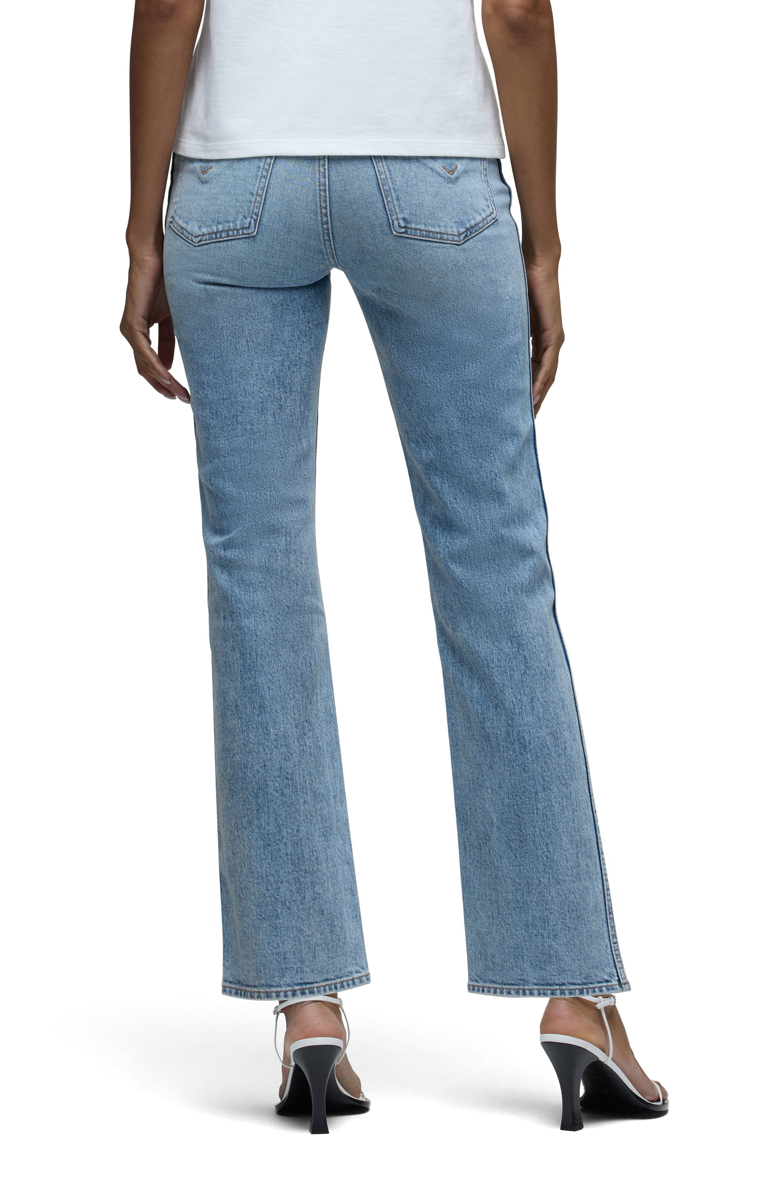 Hudson Jeans Breaux High Rise Straight Leg Jeans