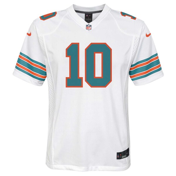 Tyreek Hill Miami Dolphins Nike Youth Alternate Player Game Jersey - White