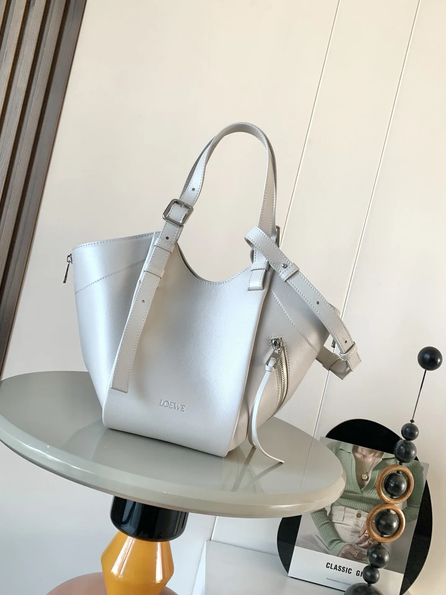 Loewe Hammock Calfskin Top Handle Bag product photo from LabelPicks