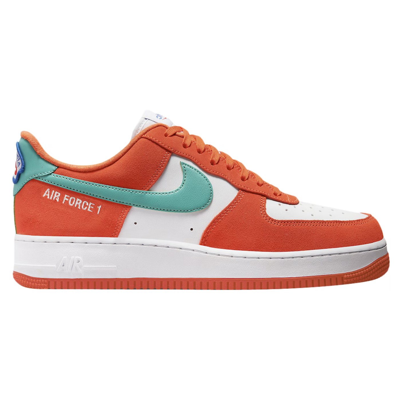 Nike Air Force 1 Low ’07 LV8 Athletic Club White Orange
