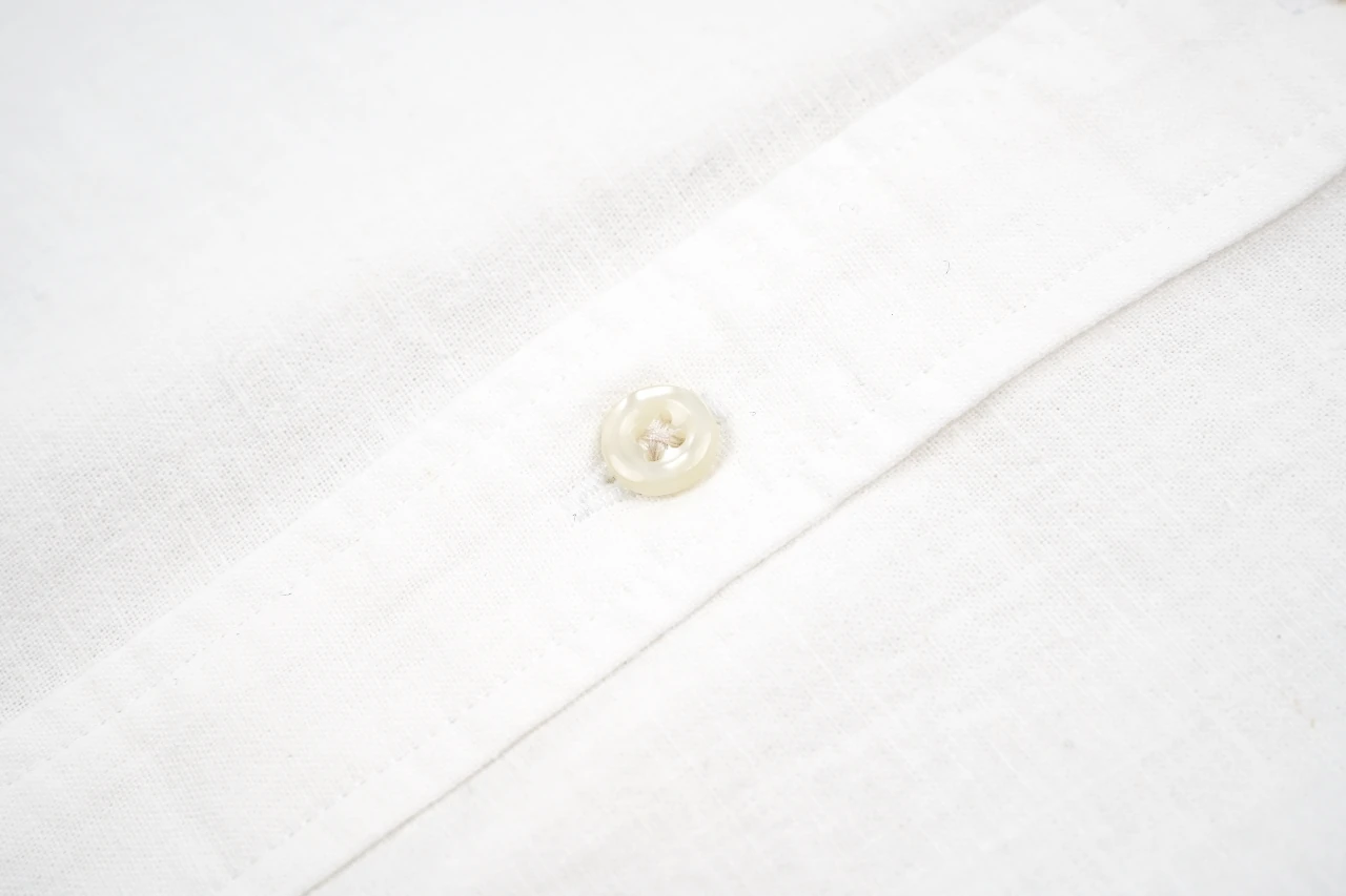 Ralph Lauren White Pony Embroidered Linen Long Sleeve Shirt product photo from LabelPicks