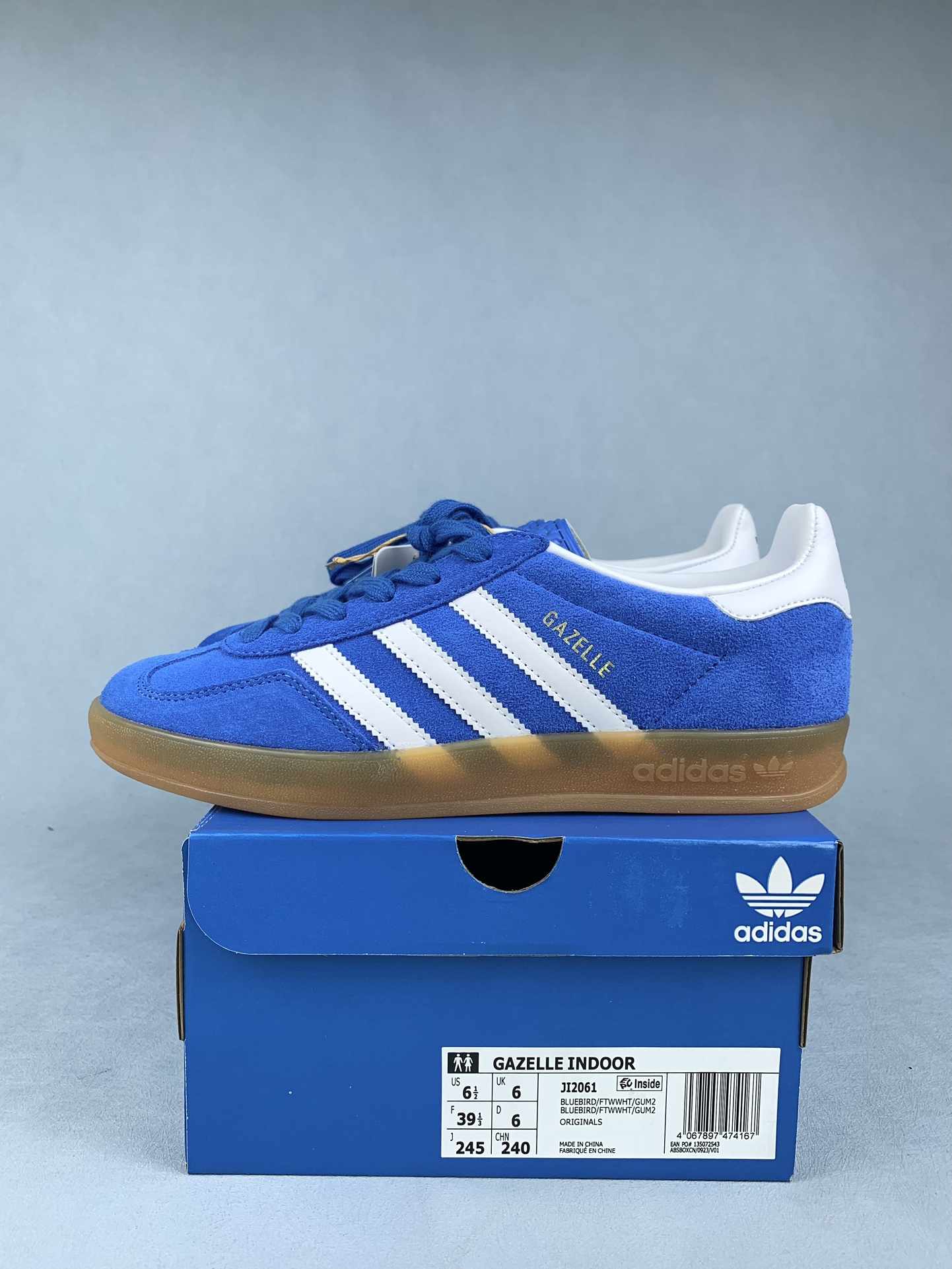 adidas Gazelle Indoor Blue Bird Shoes