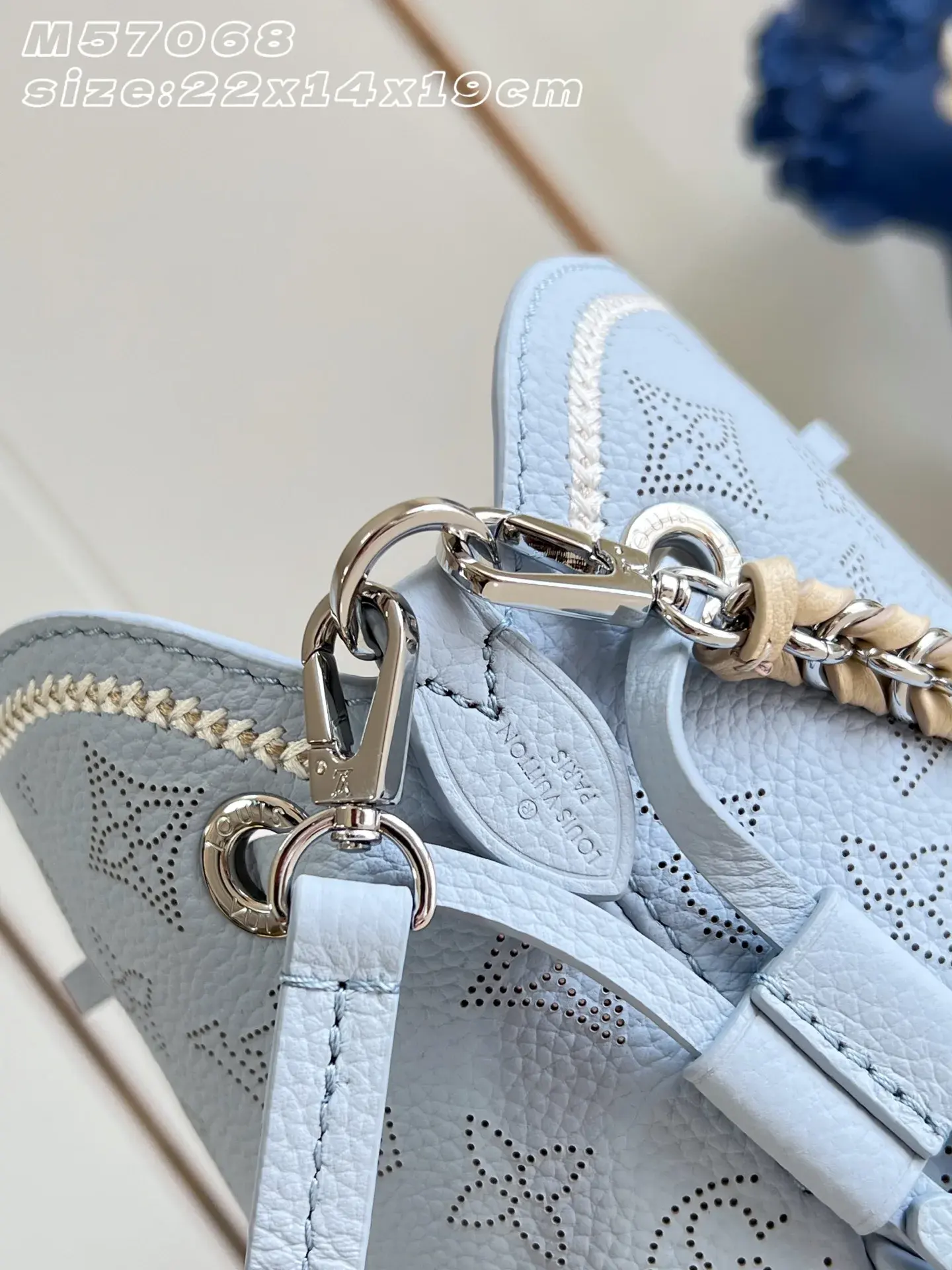 Louis Vuitton Woven Leather Bucket Bag product photo from LabelPicks
