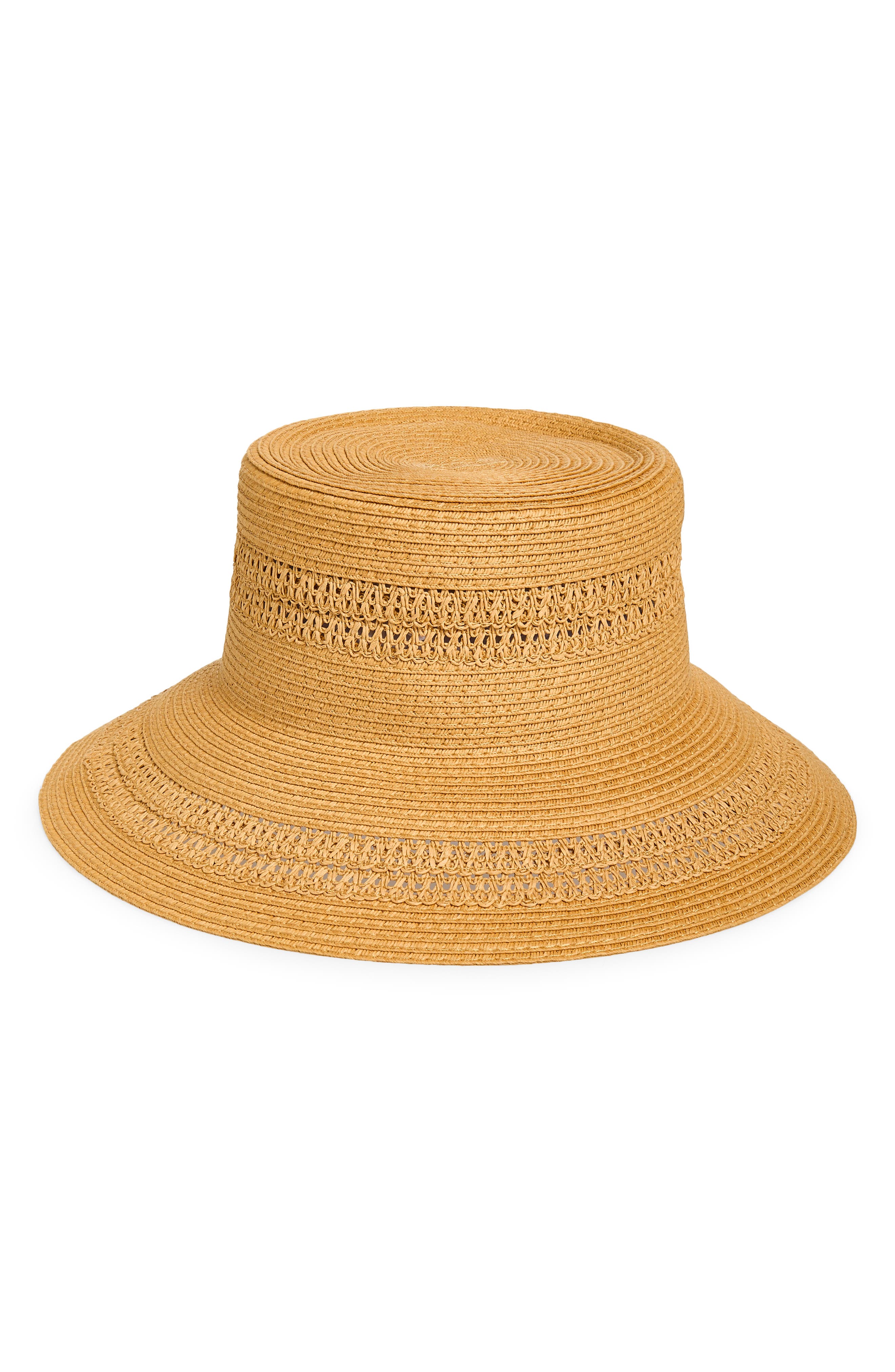 NORDSTROM RACK Straw Lantern Hat