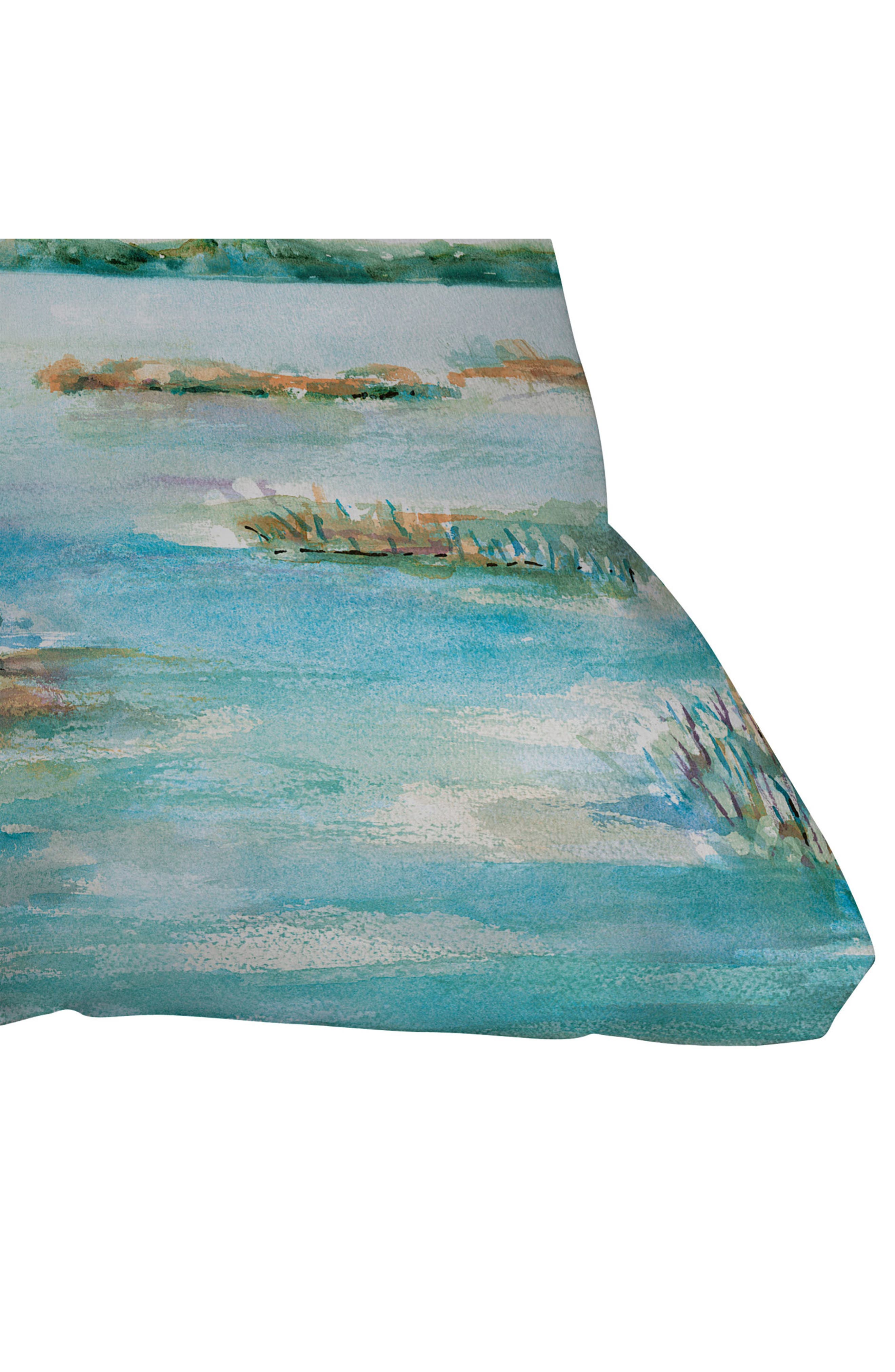 Deny Designs On The Marsh Throw Pillow