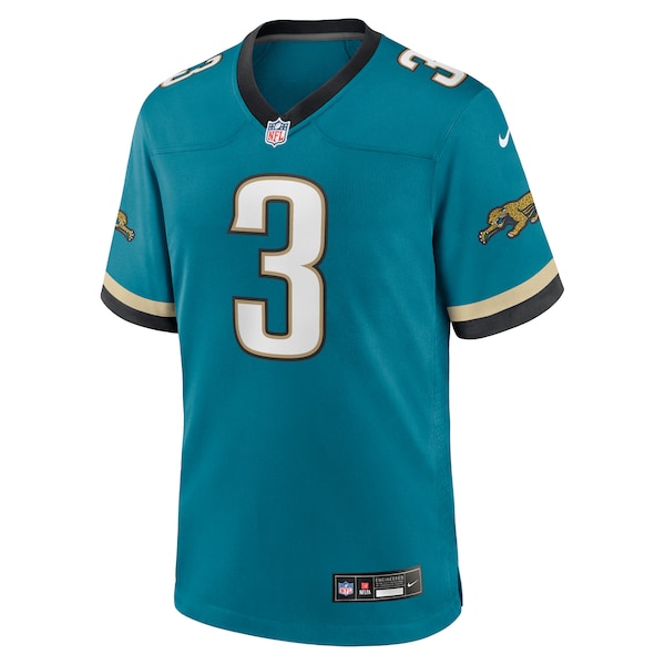 Jakobi Meyers Jacksonville Jaguars Nike Alternate 2 Prowler Throwback Game Jersey -  Teal