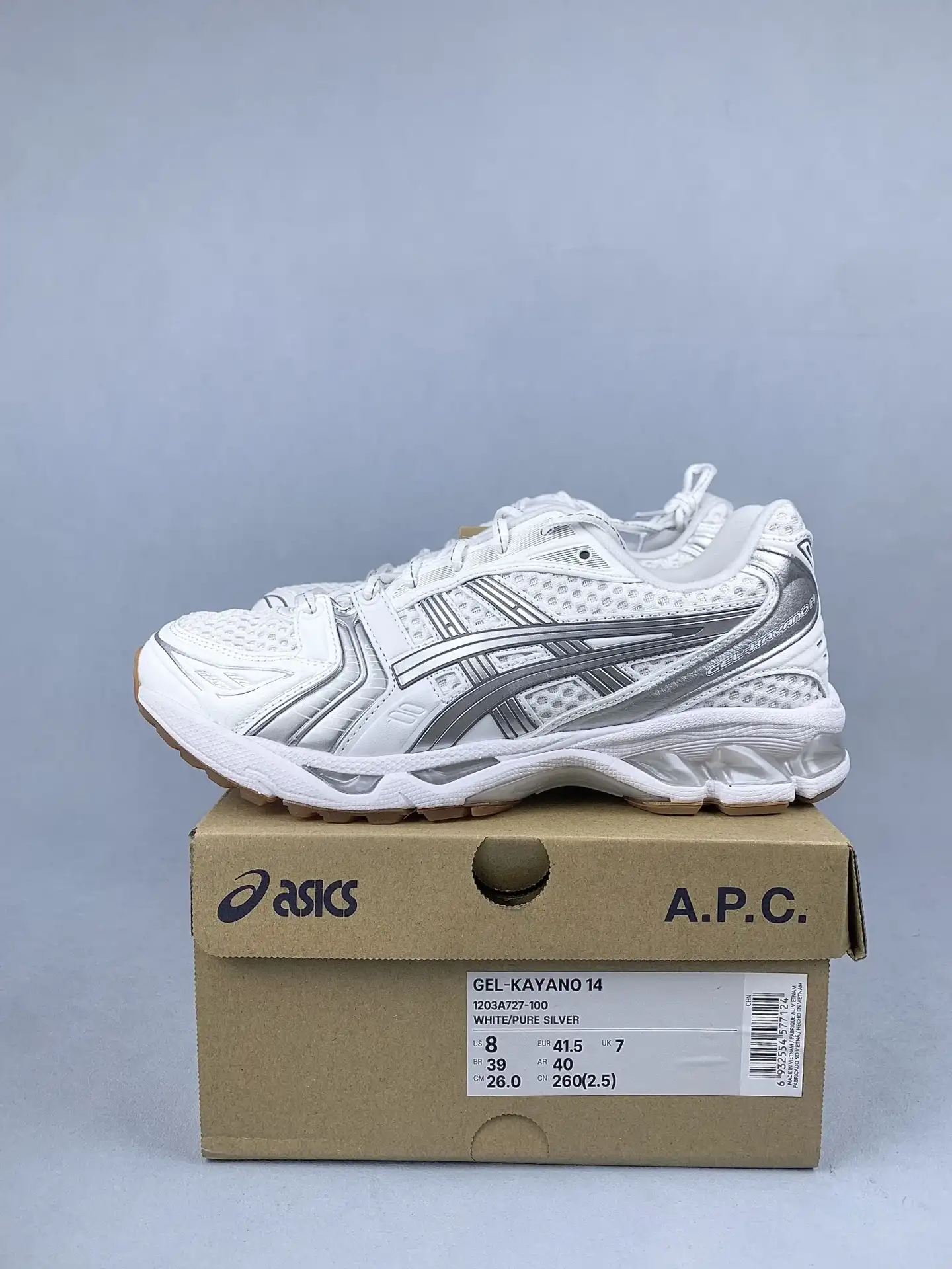 ASICS x A.P.C. GEL-KAYANO 14 Sportstyle Shoes product photo from LabelPicks