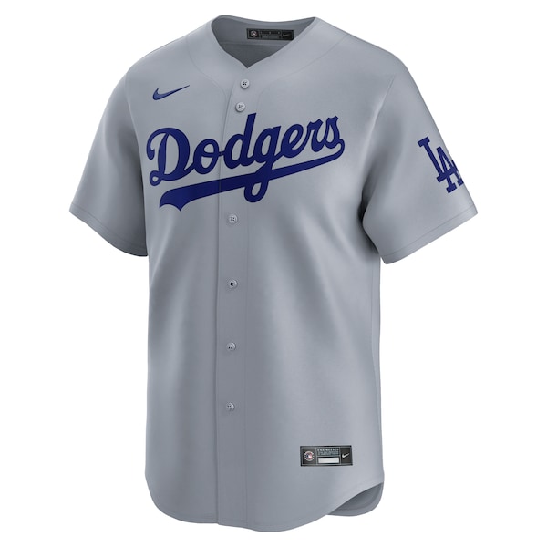 Los Angeles Dodgers Nike  Road Limited Jersey – Gray